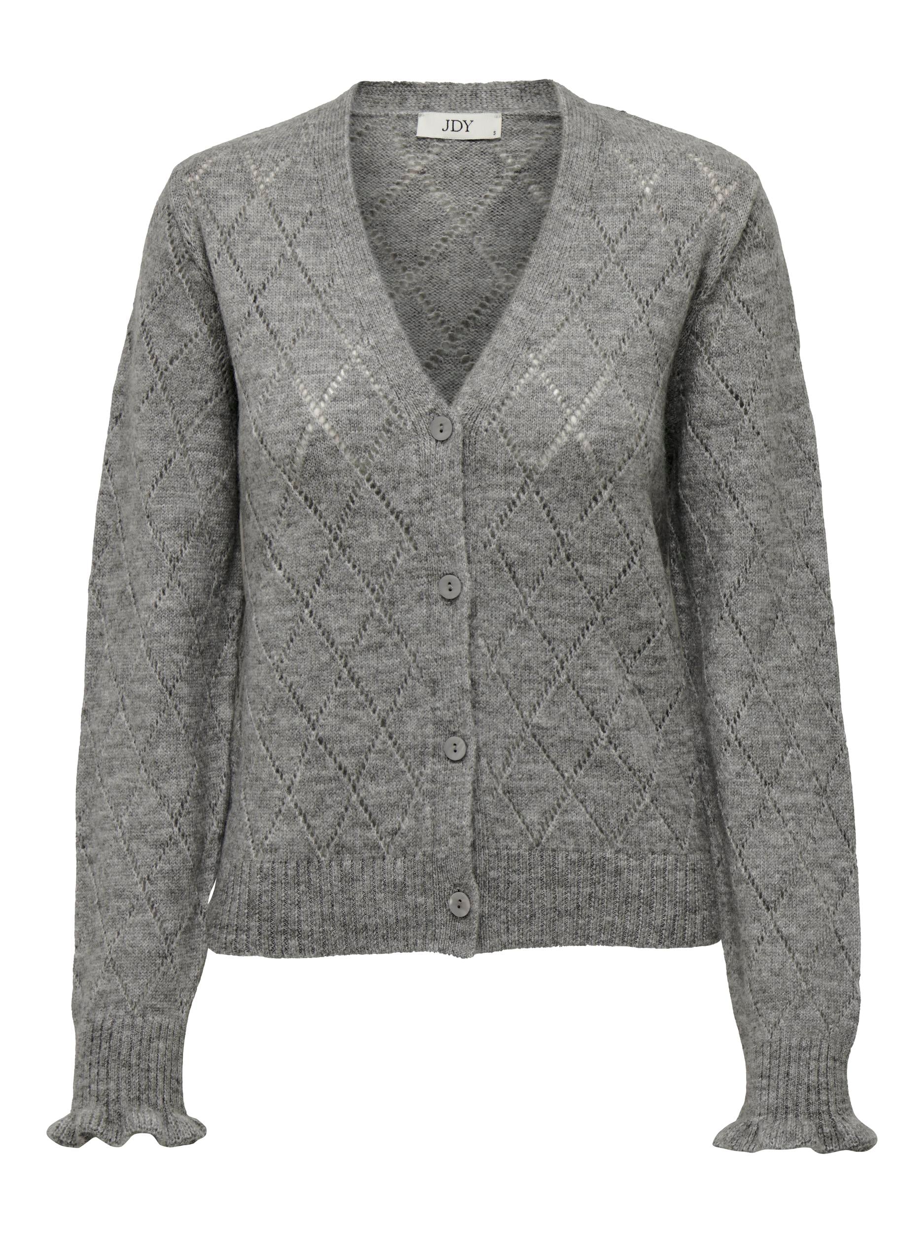 Strickjacke »JDYLETTY L/S V-NECK STRUC CARDI KNT NOOS«