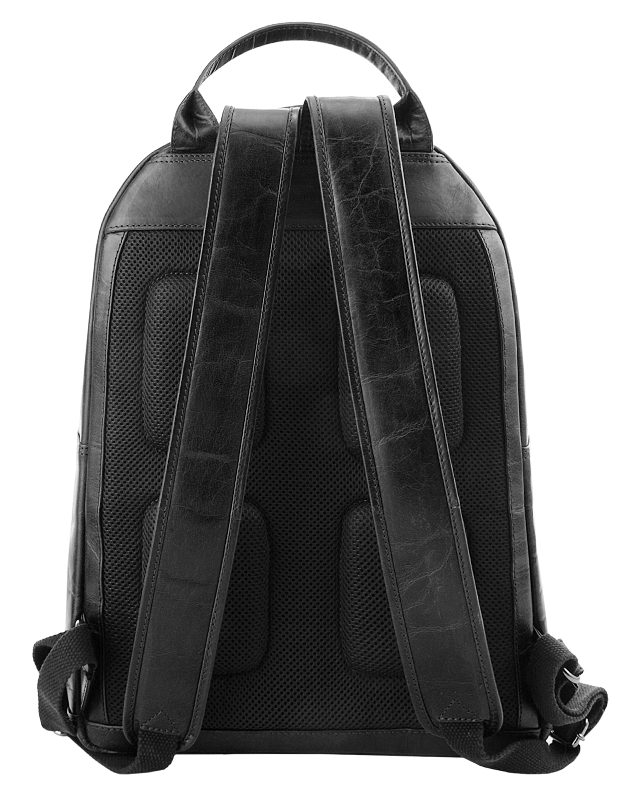 X-Zone Laptoprucksack, echt Leder