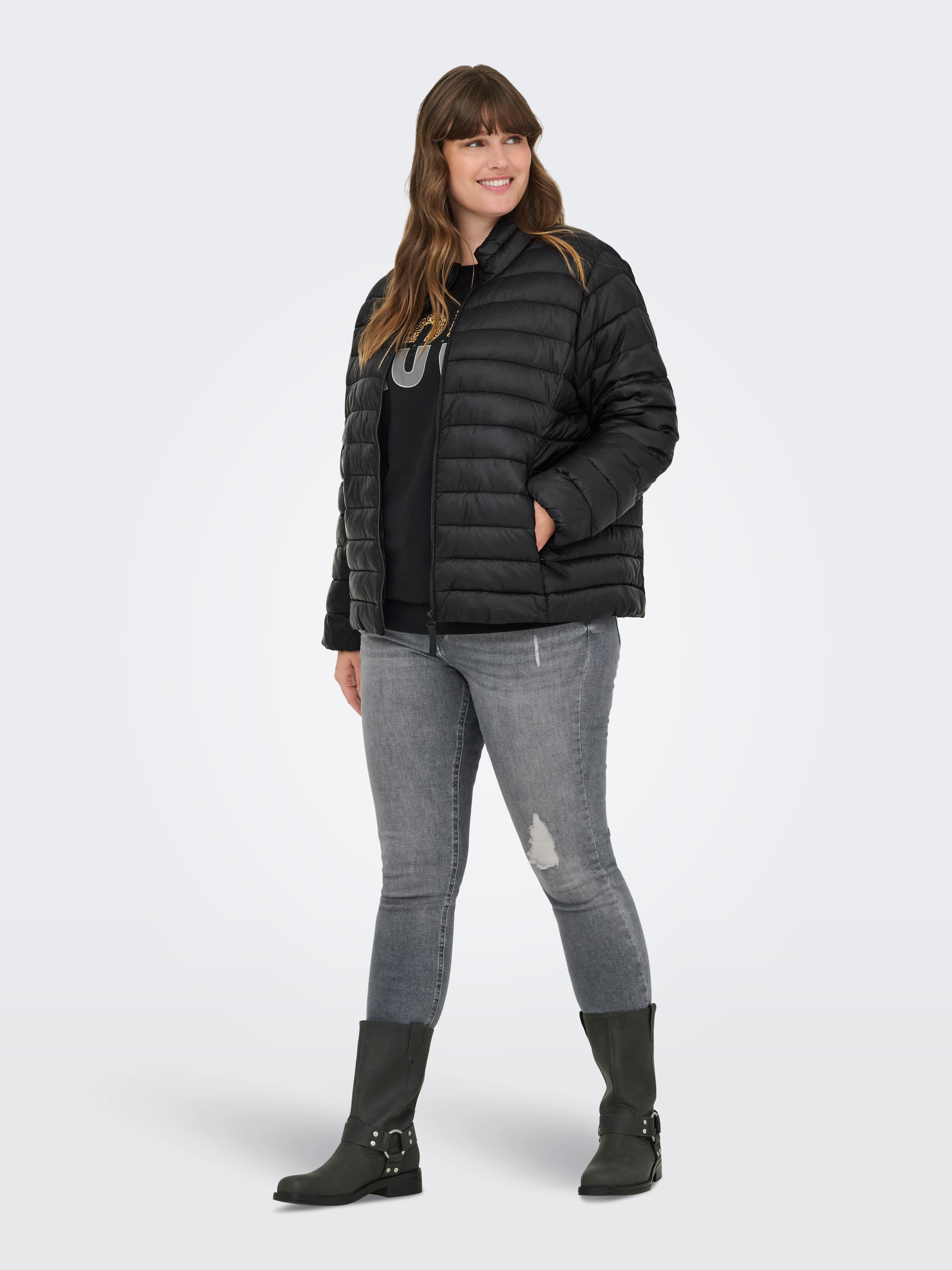 ONLY CARMAKOMA Steppjacke »CARTAHIA LW QUILTED JACKET OTW«