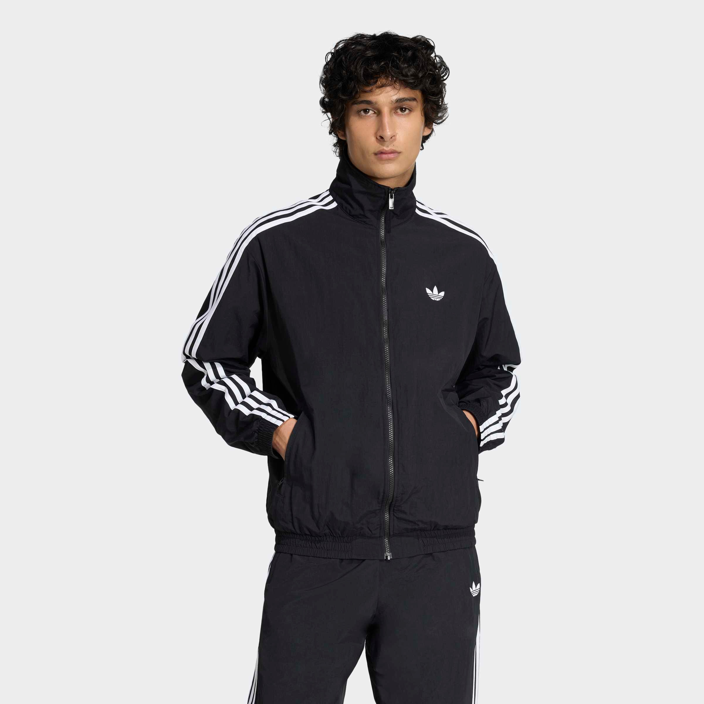Image of adidas Originals Trainingsjacke "FIREBIRD WOVEN TRACK" sportliche Trainingsjacke, mit Reissverschluss, für Erwachsene