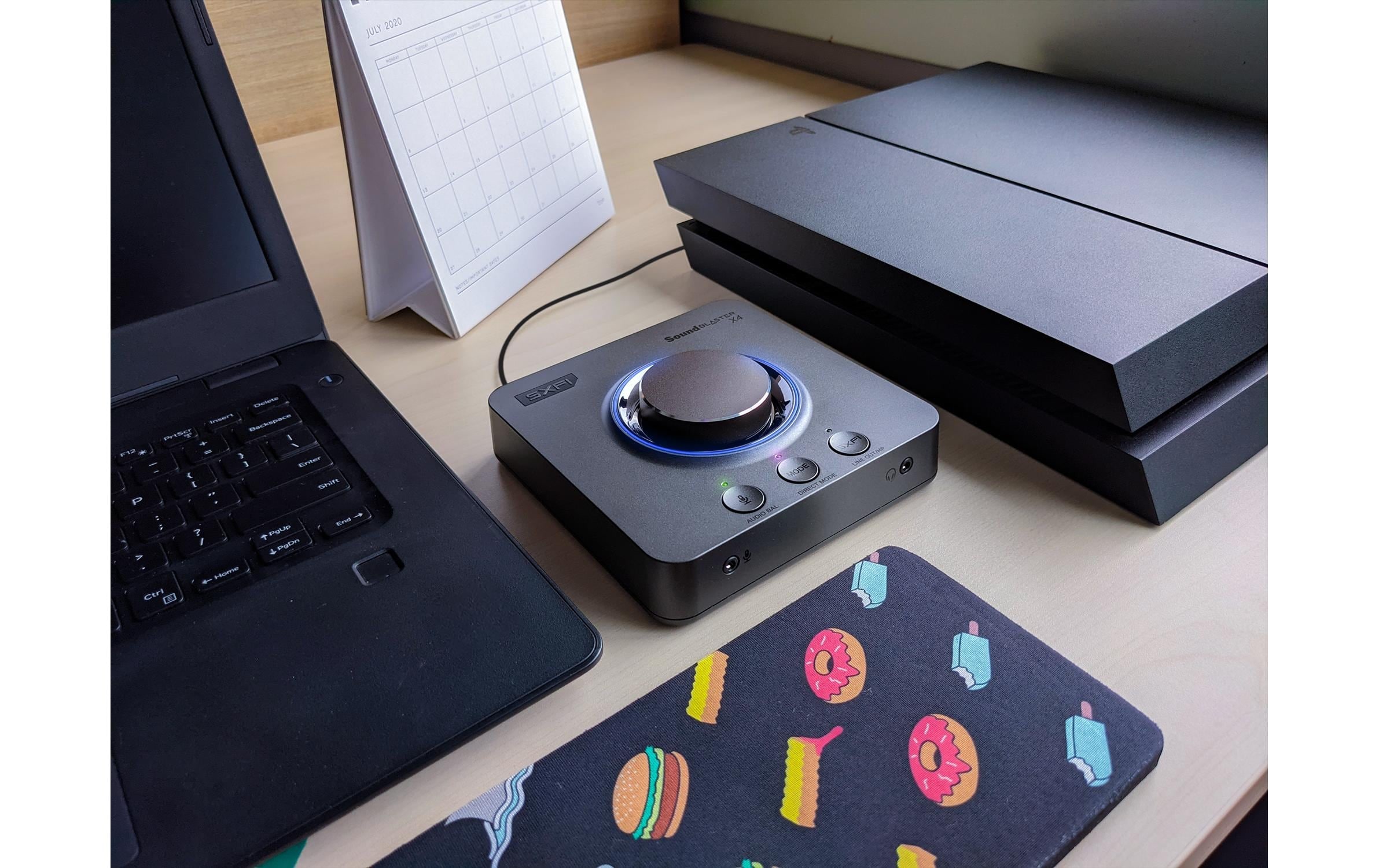 Creative Carte son USB »SoundBlaster X4« PC-Mac
