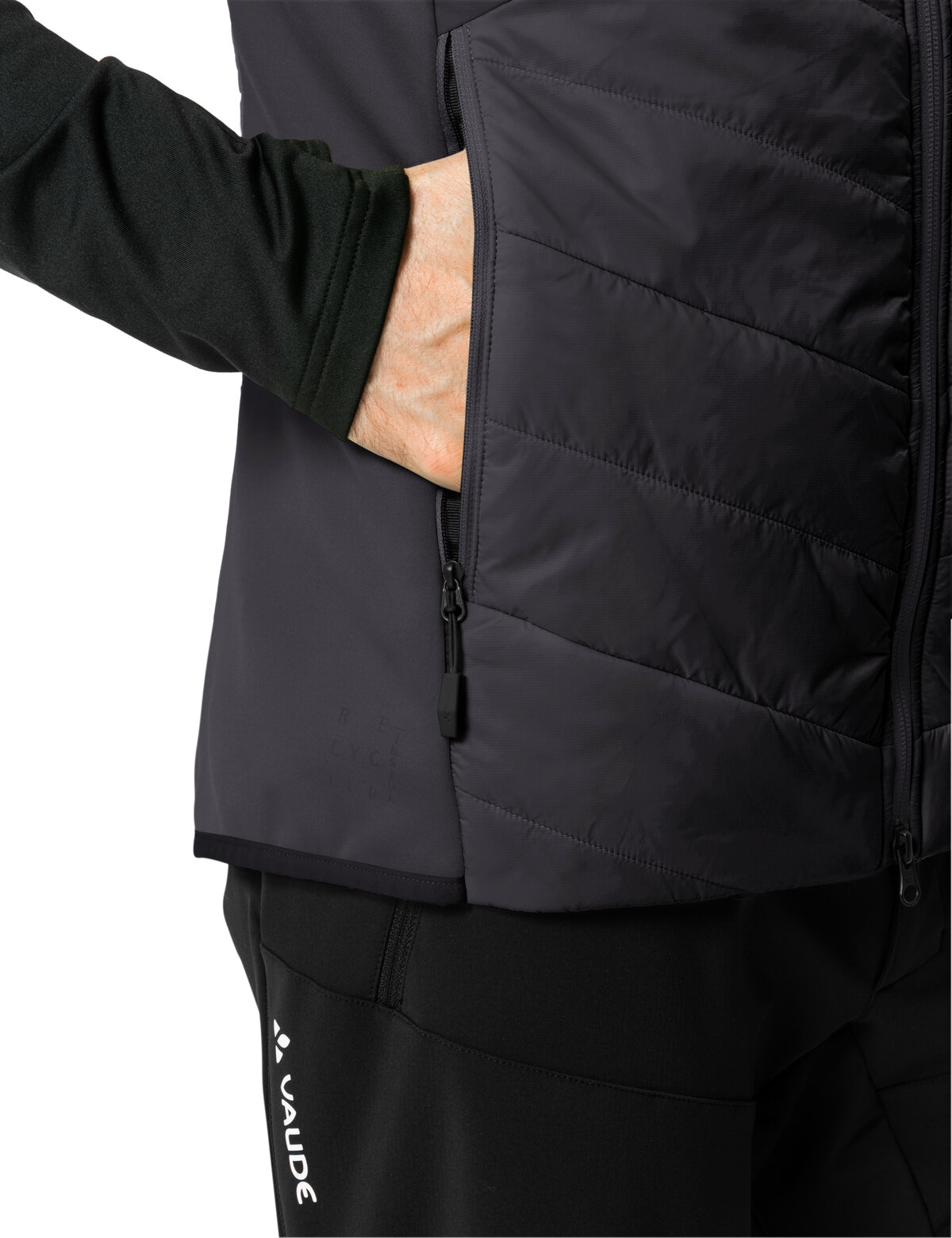 VAUDE Steppweste »Men's Sesvenna Vest IV« leichte Wärmeschicht, geringes Packmass, wasserabweisende Ausrüstung