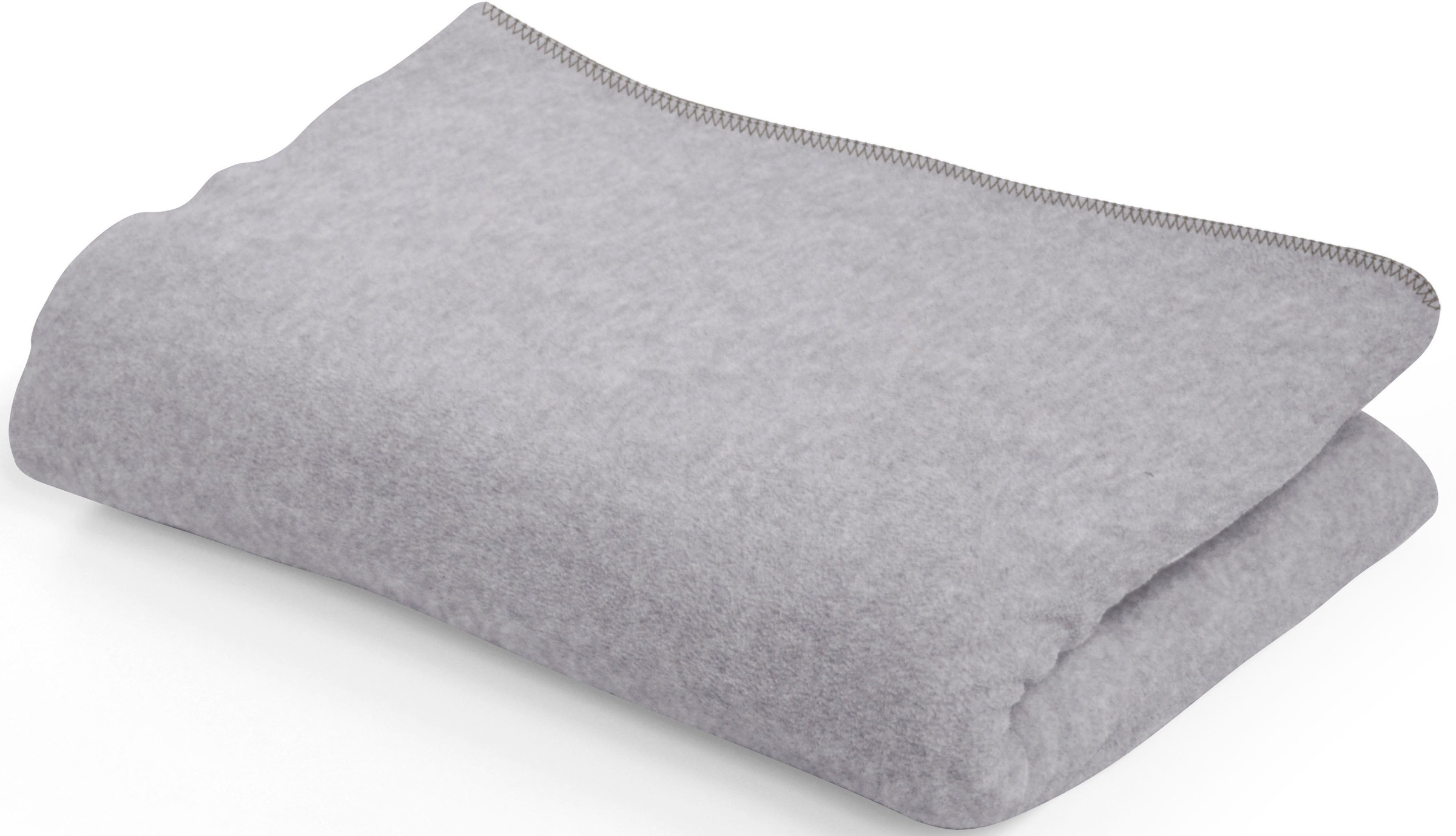 Image of SETEX Wohndecke "Kuscheldecke" mit Ziernaht in Melange-Optik, Kuscheldecke