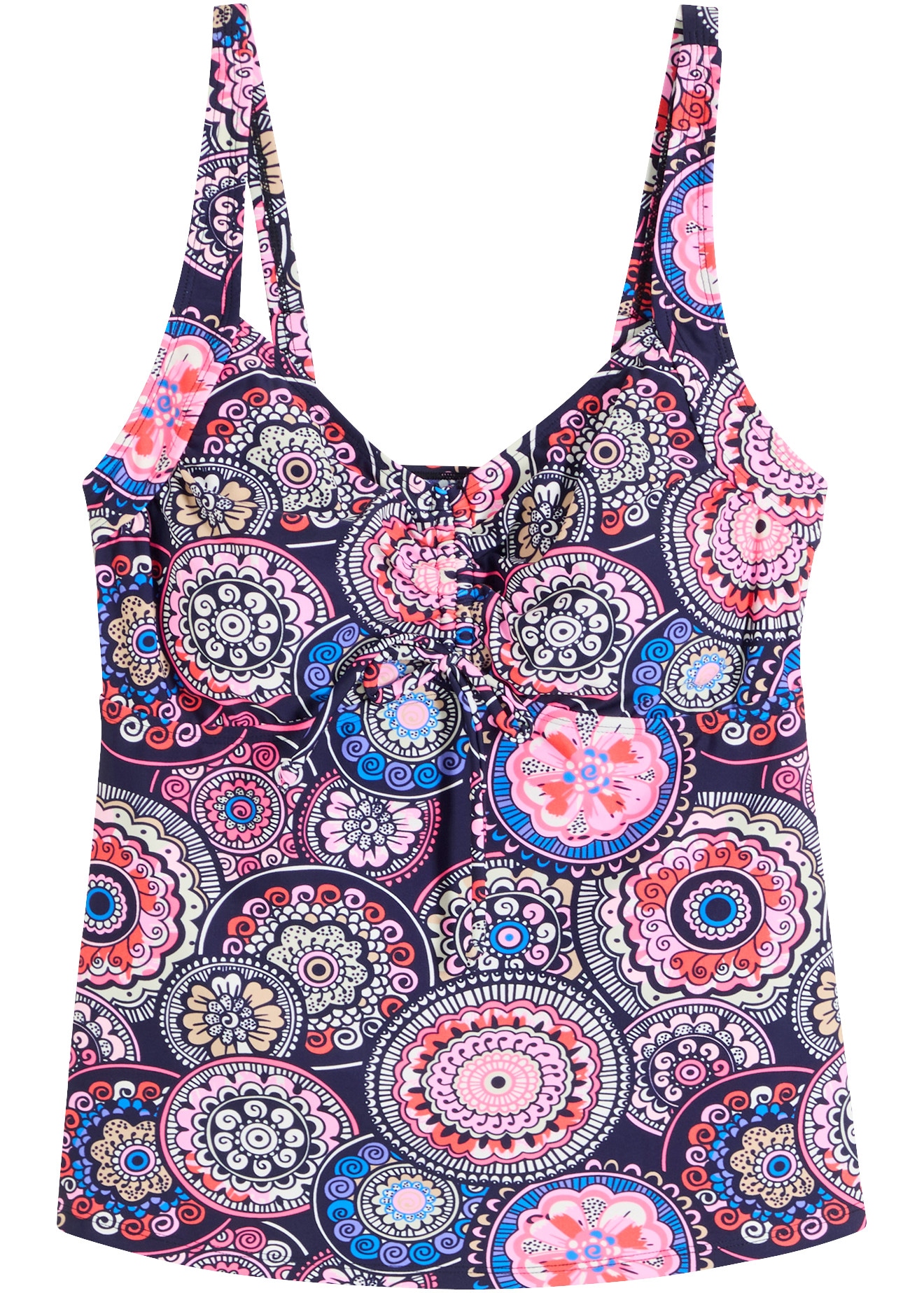 bonprix Haut de tankini Design imprimé intégral, style sportif