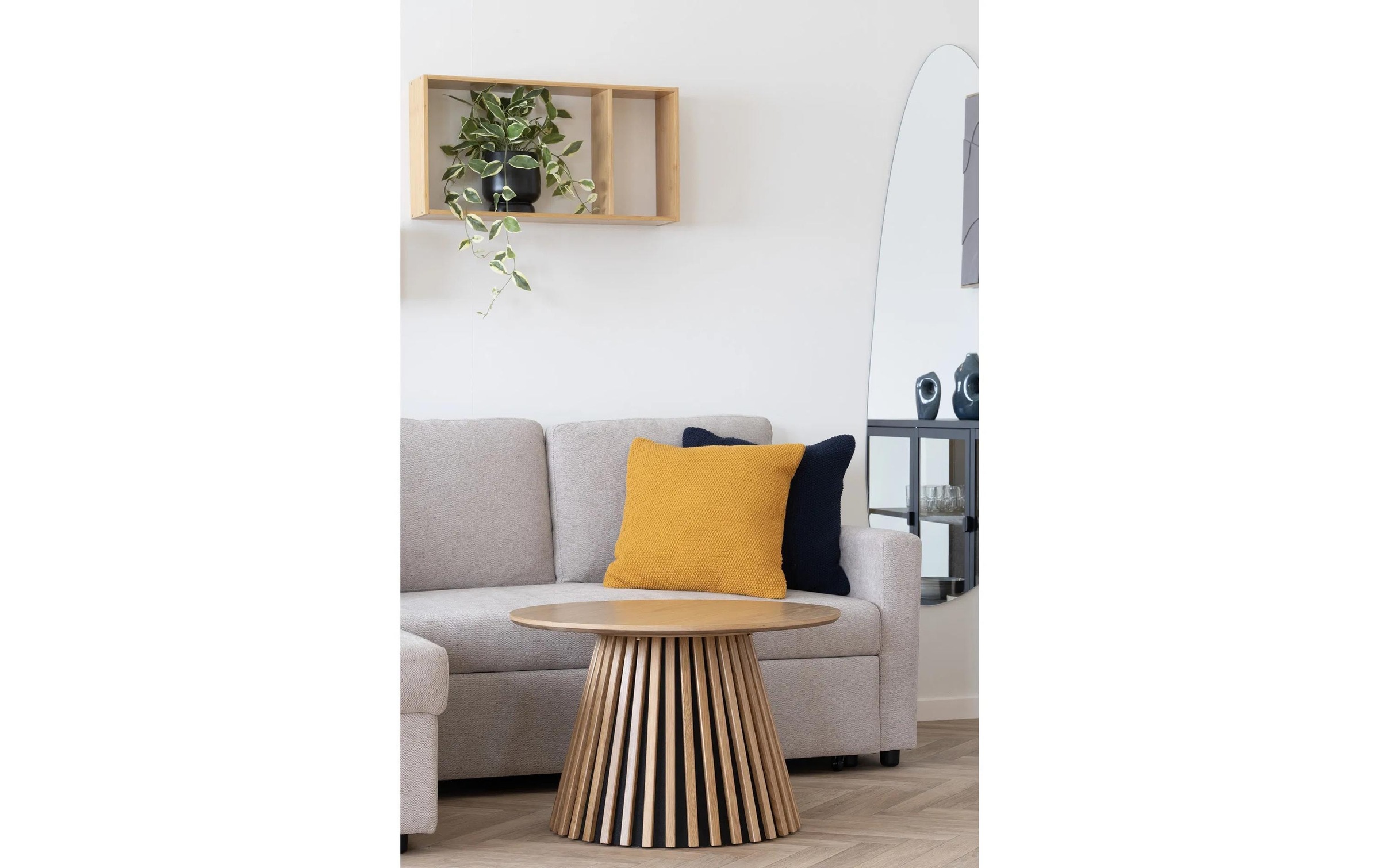 House Nordic Wandregal »Ember 70 x 15 x 35.5 cm Nature«