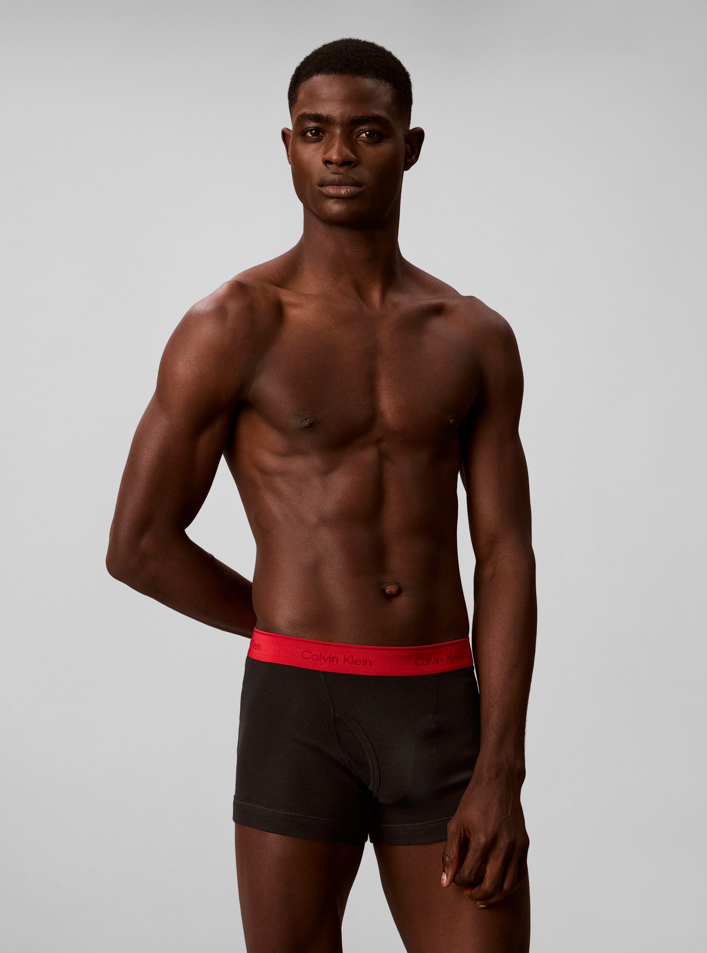 Calvin Klein Underwear Tronc »TRUNK 5PK« Paquet, pack de 5, 5 cuis Avec ceinture élastique