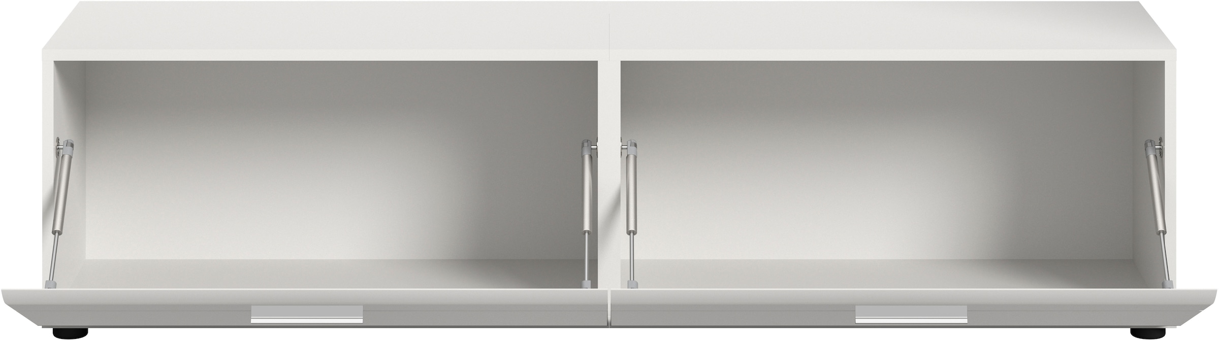 INOSIGN Lowboard »FLORENZ, hochwertige MDF-Front,Rillenfräsung, 2 Klappen« 1 Stk. tlg. Lowboard, TV-Unterschrank, TV-Lowboard