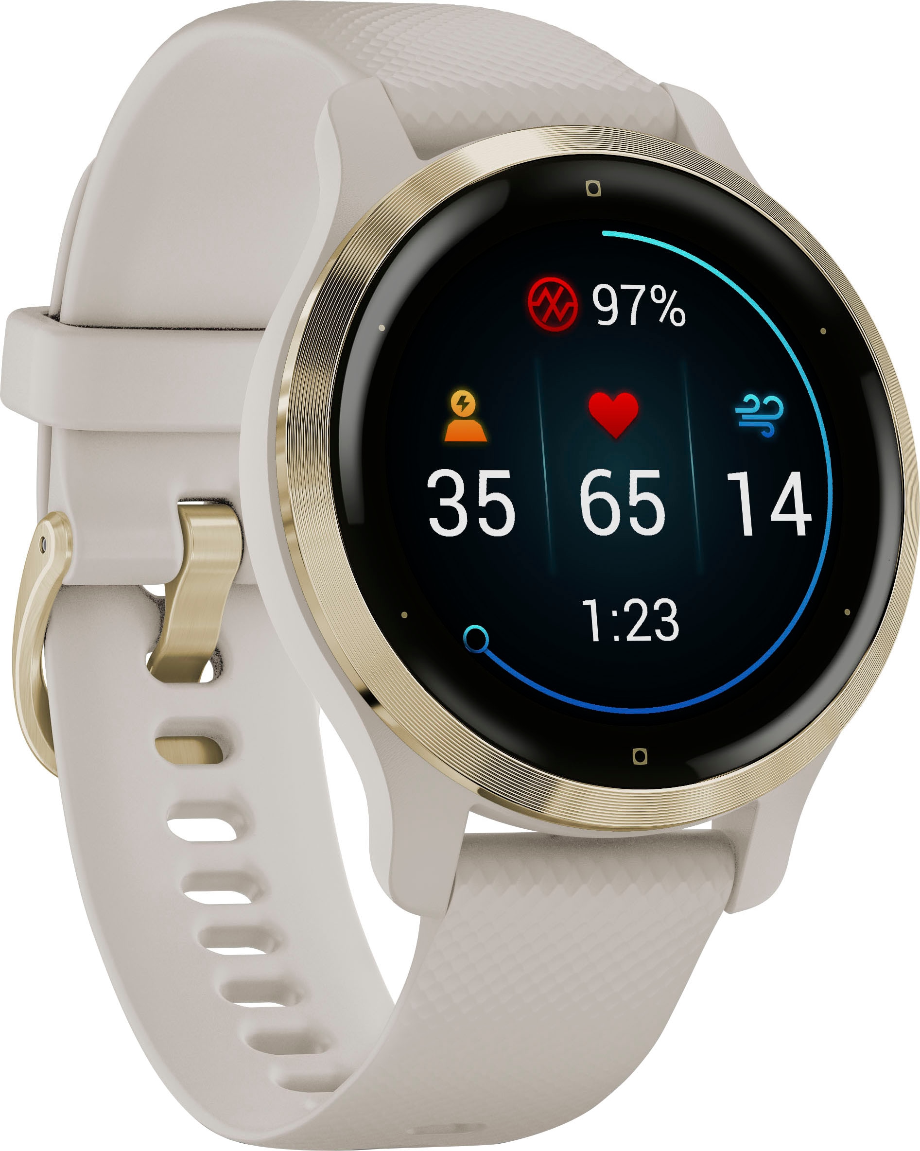 Image of Garmin Smartwatch »Venu 2S«, (25 vorinstallierten Sport-Apps) bei Ackermann Versand Schweiz