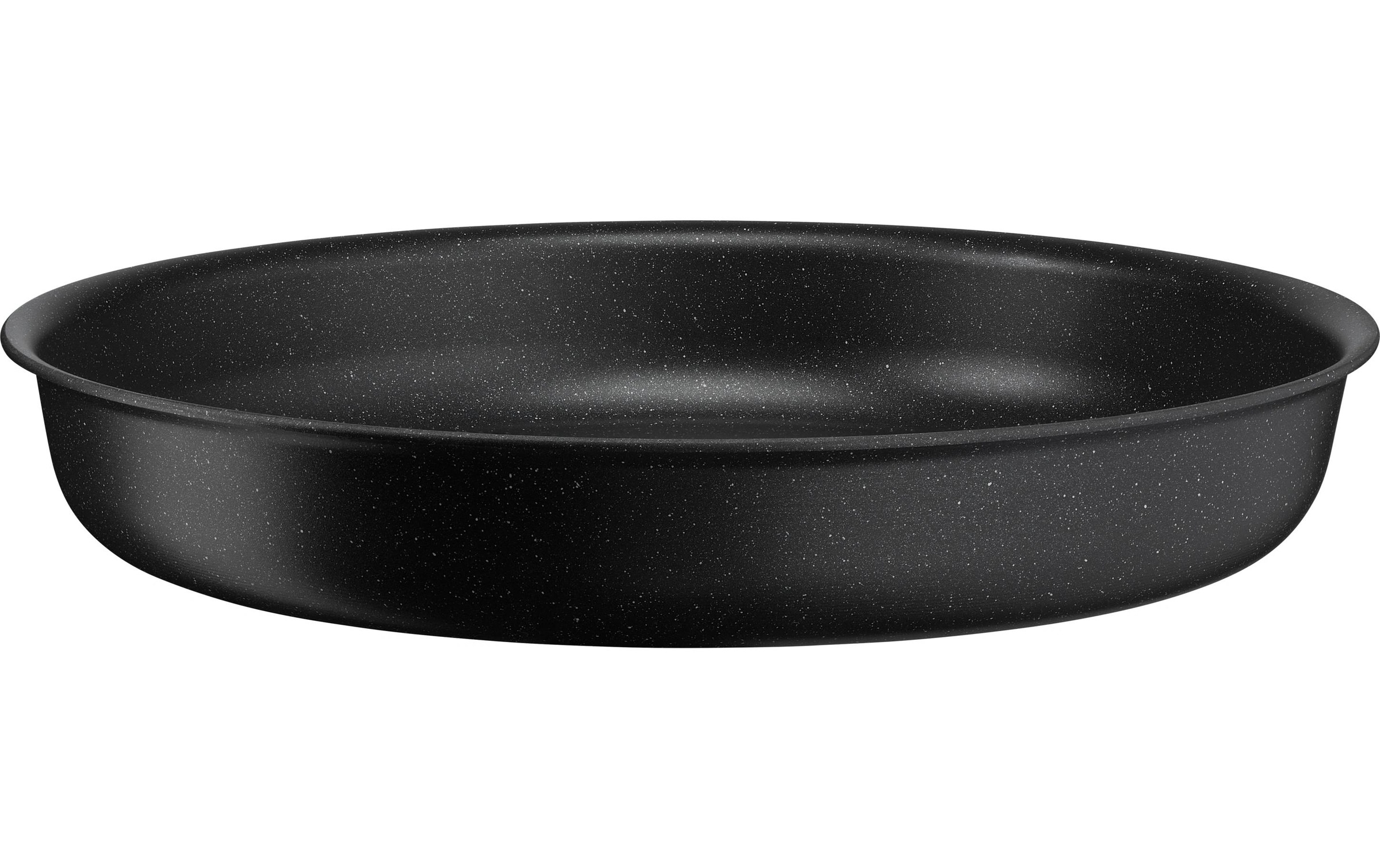 Tefal Pfannen-Set »Ingenio Black Stone 24 cm/28 cm«, Aluminium