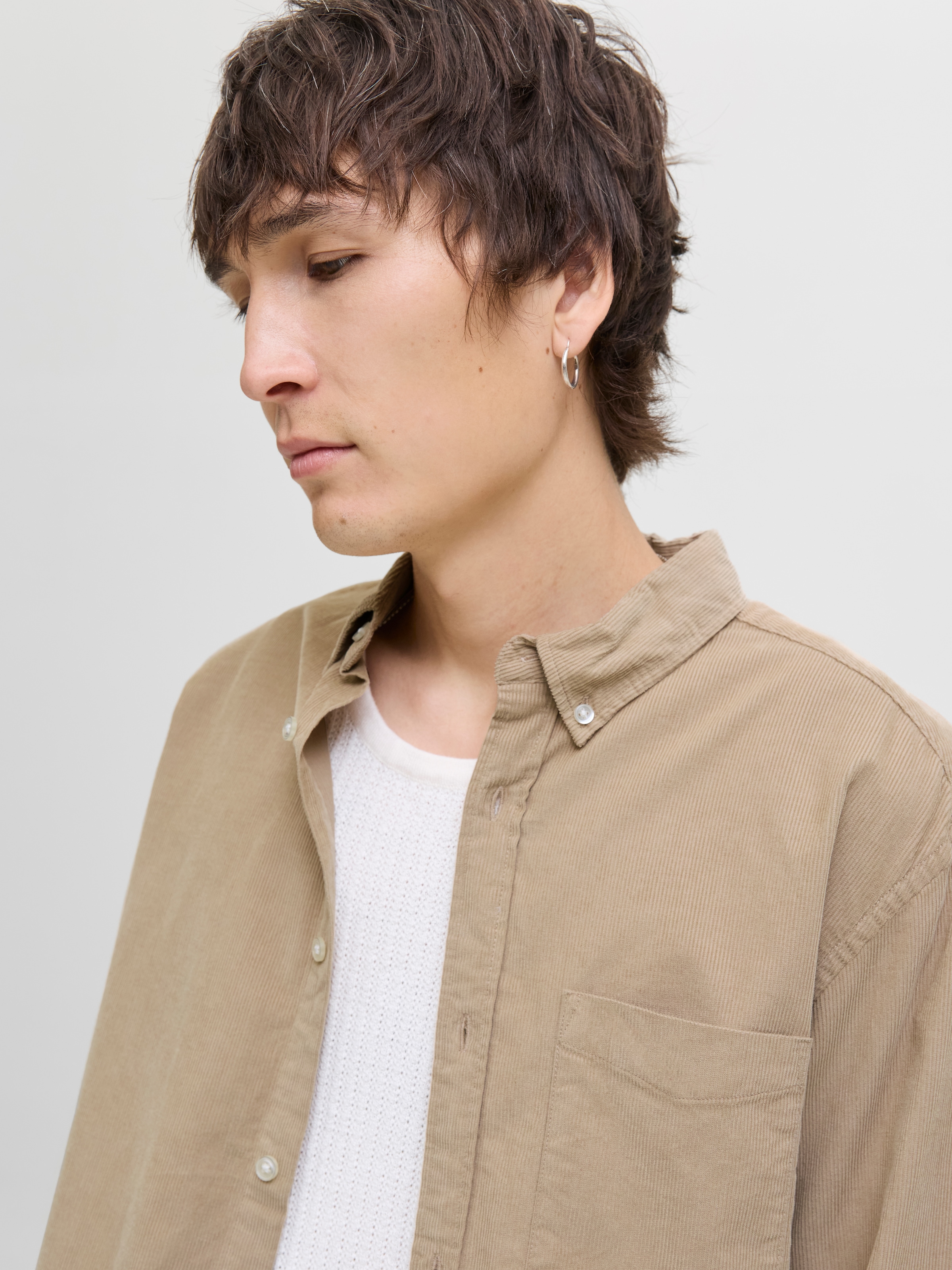 Jack & Jones Langarmhemd »JJECLASSIC CORD SHIRT L/S SN«