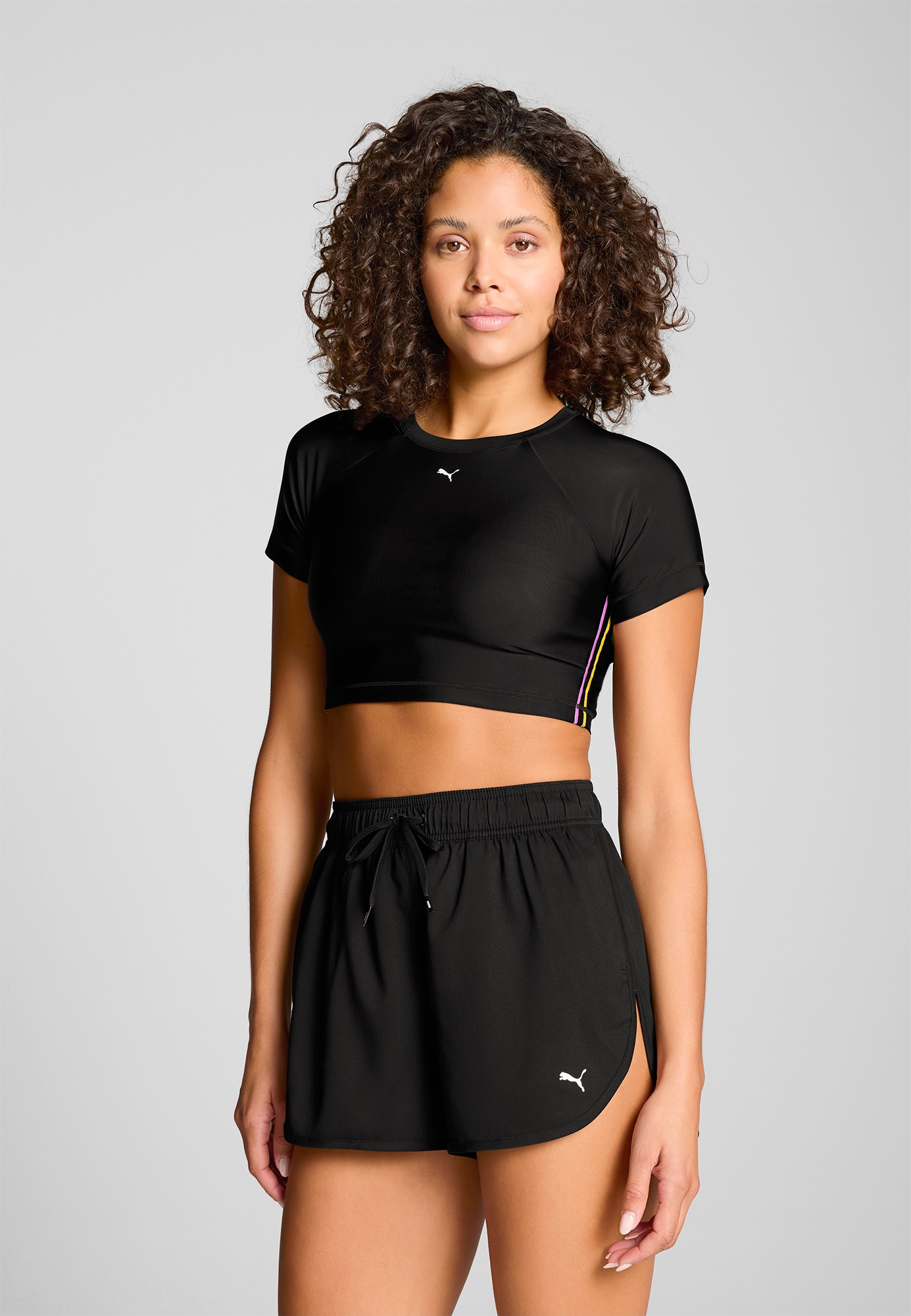 Image of PUMA Badehose "PUMA SWIM WOMEN WOVEN SHORTS"