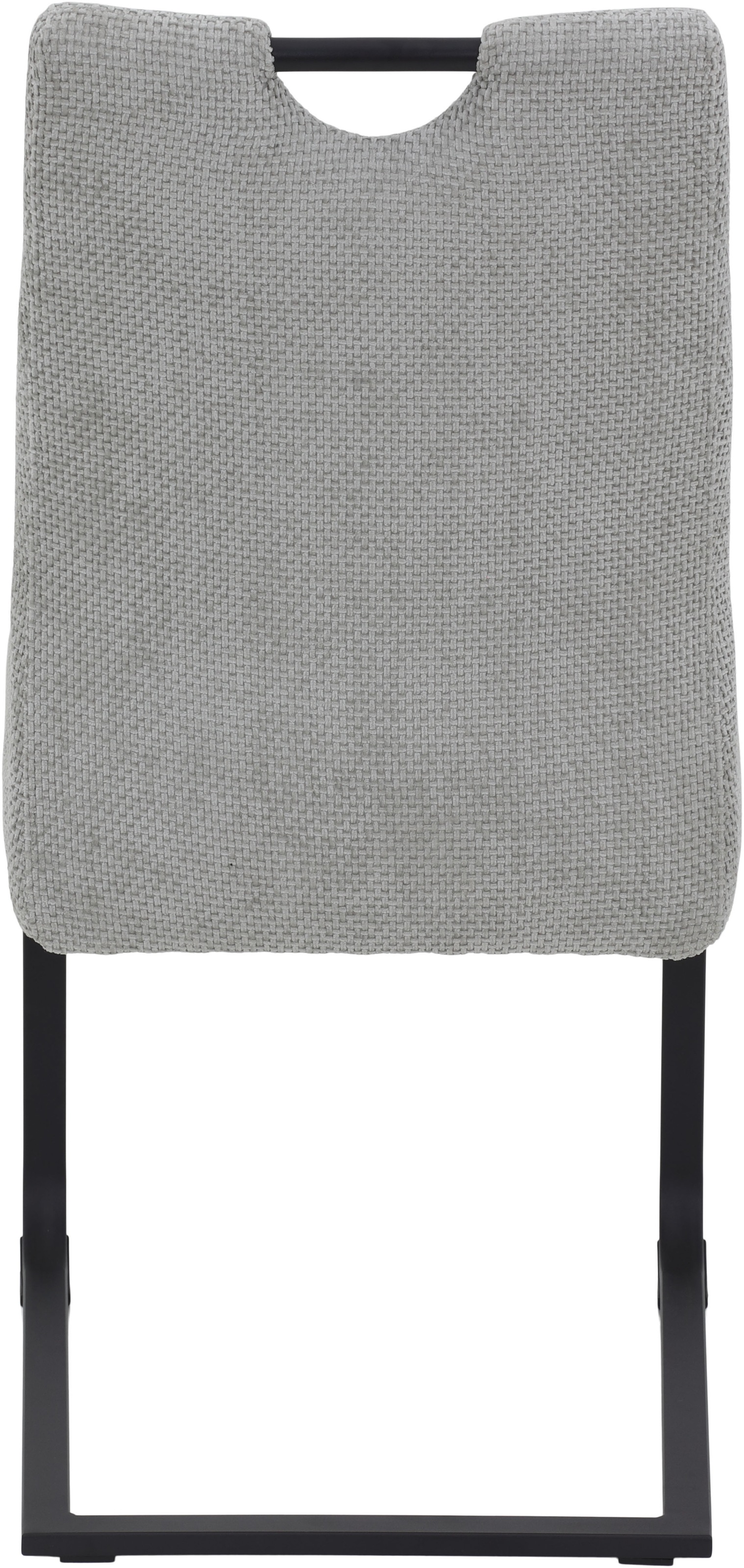 HELA Freischwinger »EVA Esszimmerstuhl«, (Set), 2 St., XL-Breite, Komfortsitz mit Viskoseschaum, Lochgriff, 140kg belastbar