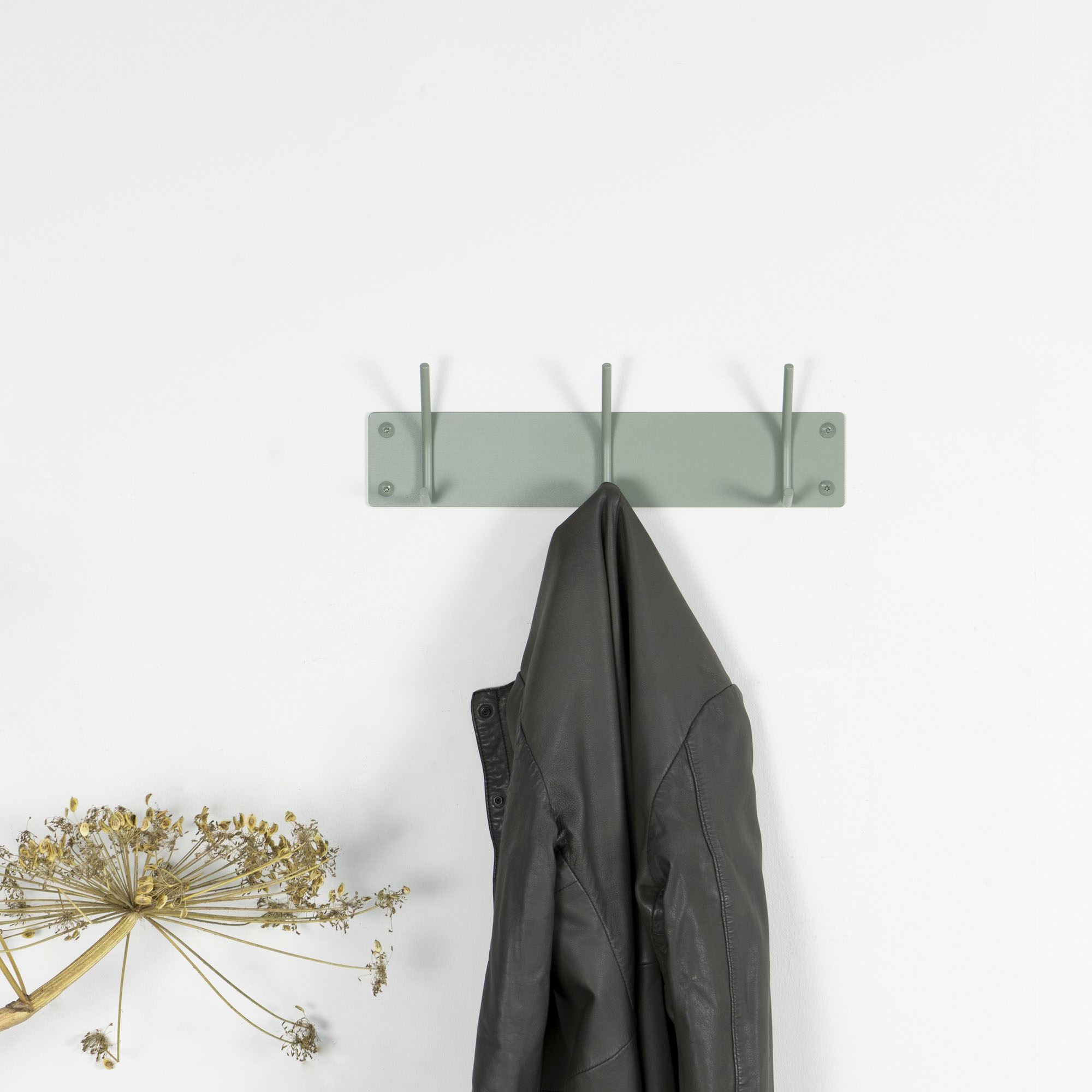 Spinder Design Crochet de garde-robe »FUSION 3« Porte-manteau mural en acier de style scandinave avec 5 crochets