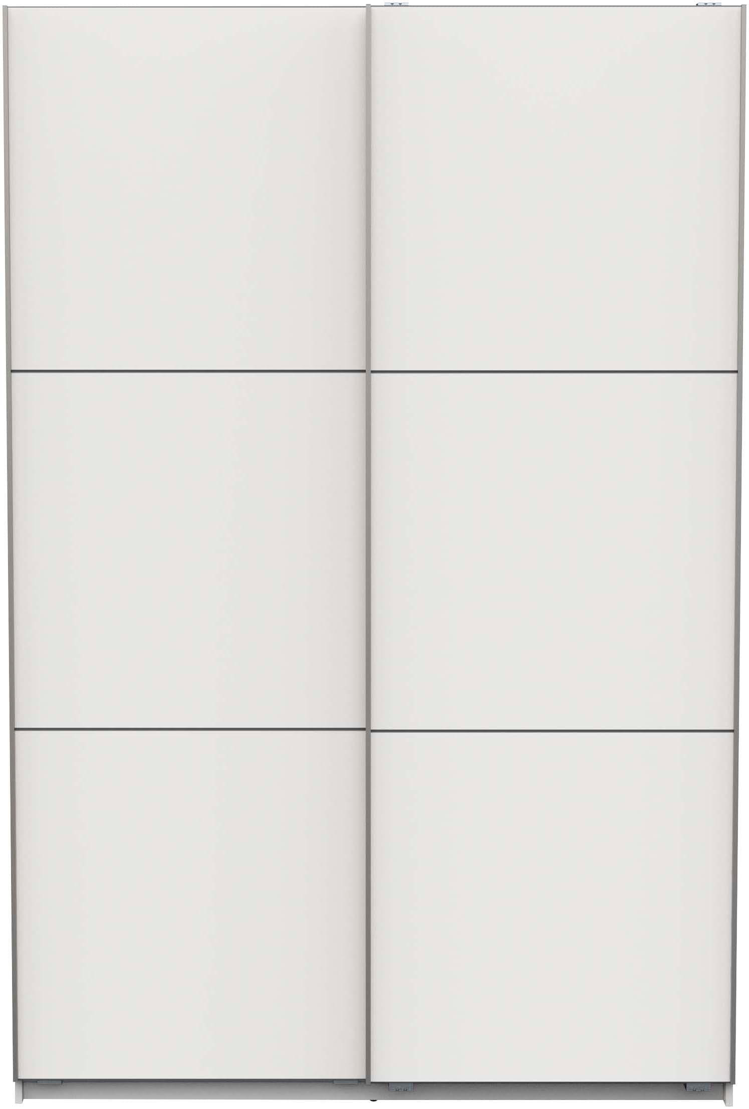 Demeyere GROUP Schiebetürenschrank »Alhambra« B/H/T ca. 148/224/60cm,  viel Stauraum, 2 Kleiderstangen aus Stahl, viele Ablageflächen