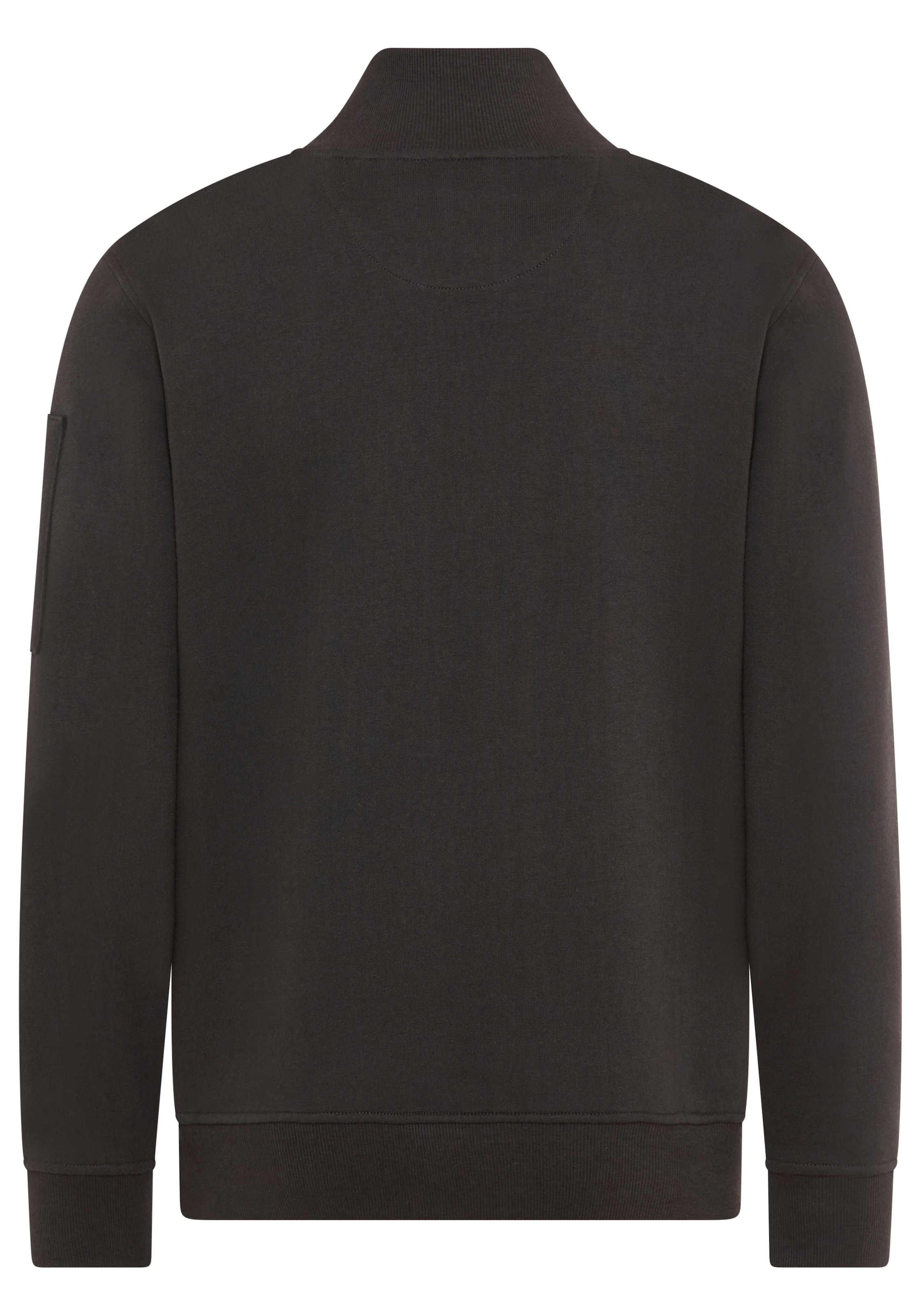 DELMAO Sweat-shirt »Troyer«, avec poche moderne sous le bras
