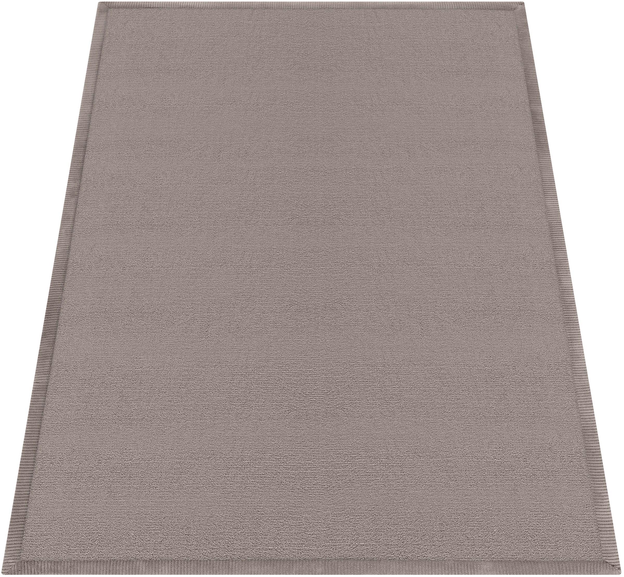 Paco Home Teppich »Tatami 475«, Kurzflor, Uni-Farben, mit Memory jetzt Foam, kaufen rechteckig, waschbar