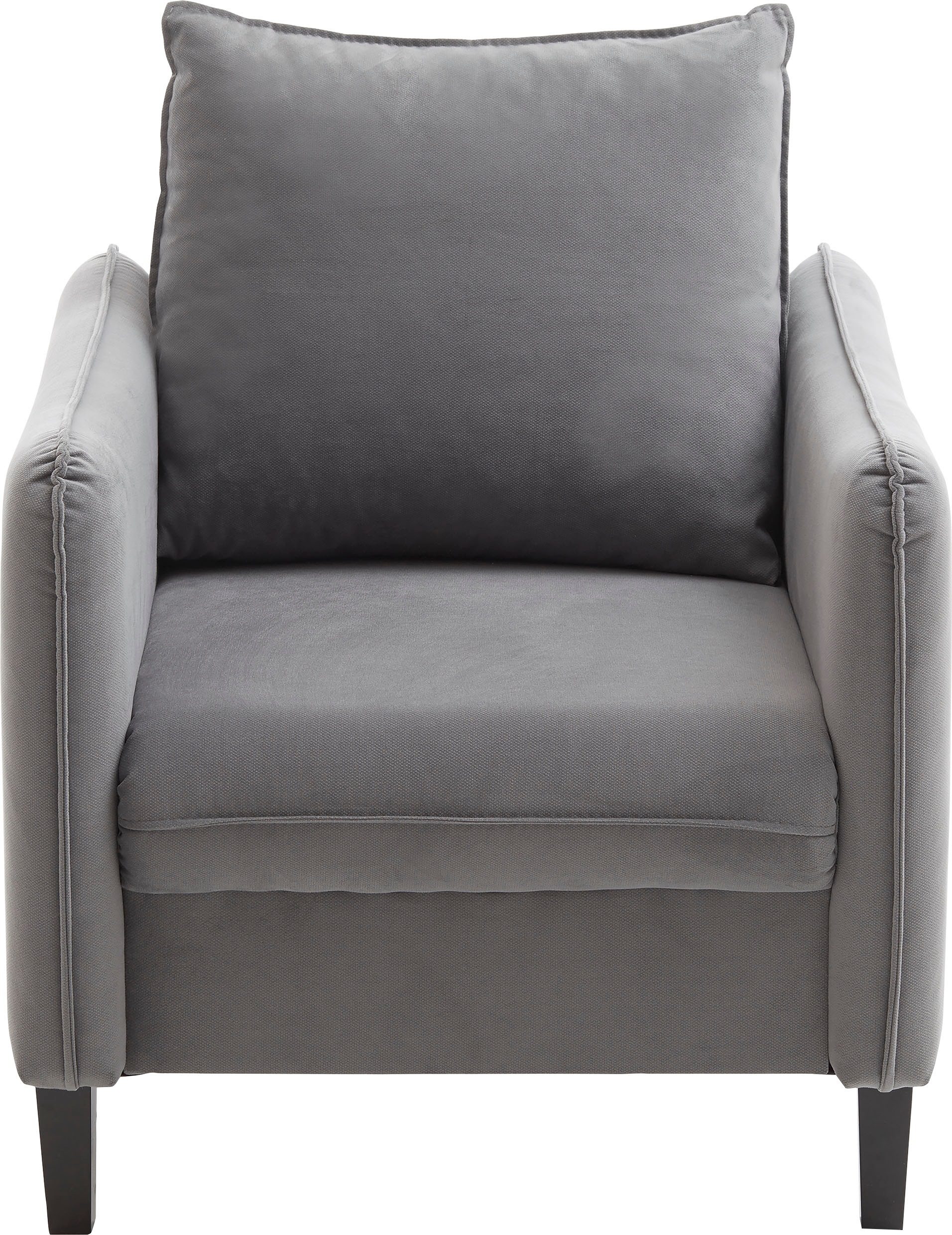 Image of ATLANTIC home collection Sessel »Duesseldorf«, mit losem Rückenkissen und Wellenunterfederung in Sitz bei Ackermann Versand Schweiz