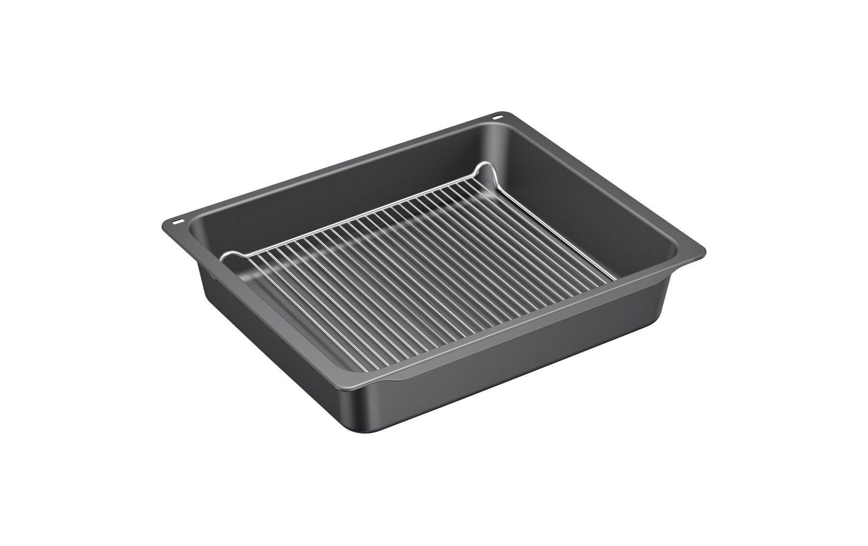 Image of BOSCH Auflaufform "HEZ633070" Metall 1 Stk. tlg. Extratiefe Pfanne, ideal für grosse Braten oder Grillanwendungen