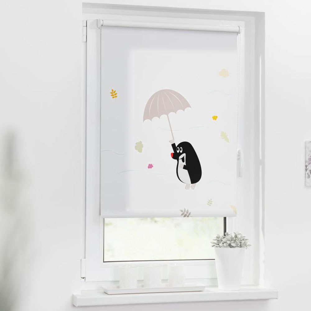 LICHTBLICK ORIGINAL Rollo »Klemmfix, ohne Bohren« verdunkelnd Blendschutz | Sichtschutz | Verdunkelung mit Bohren/ohne Bohren freihängend