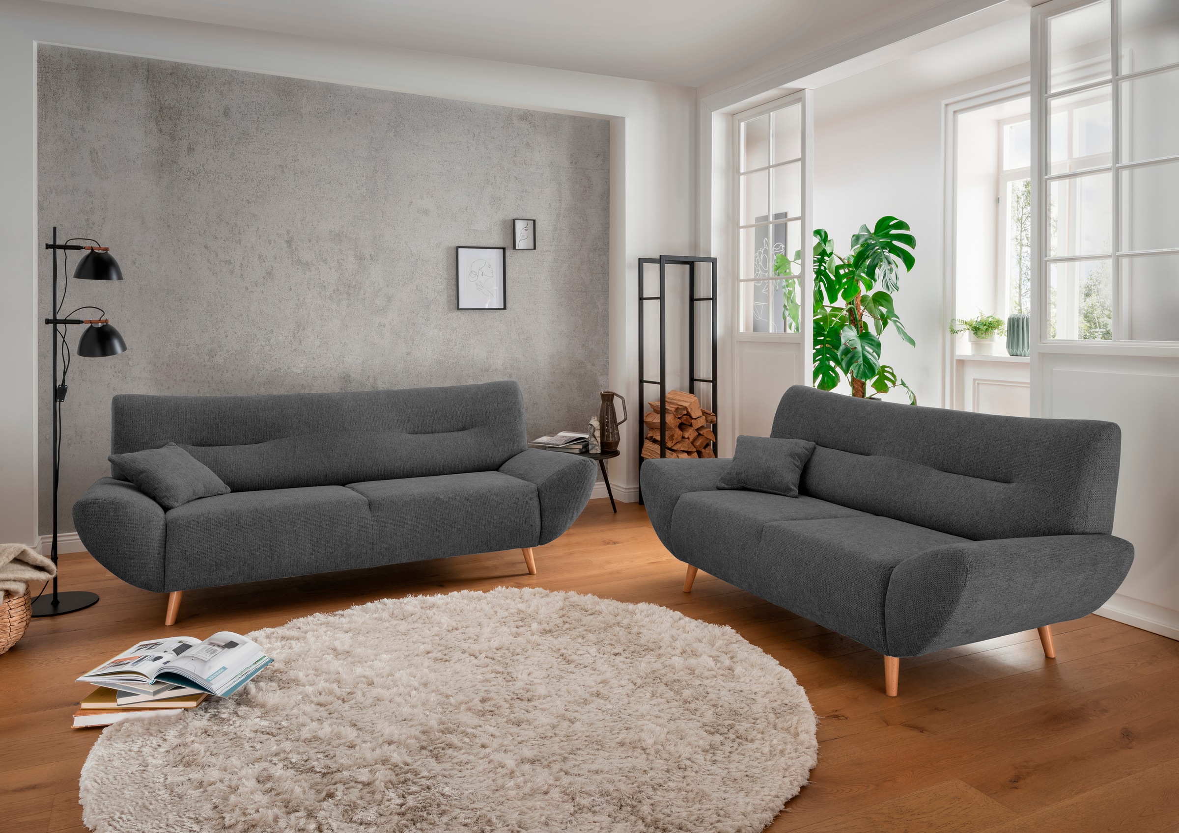 Home affaire 2-Sitzer »Drago« frei im Raum stellbar, inkl. 1 Zierkissen