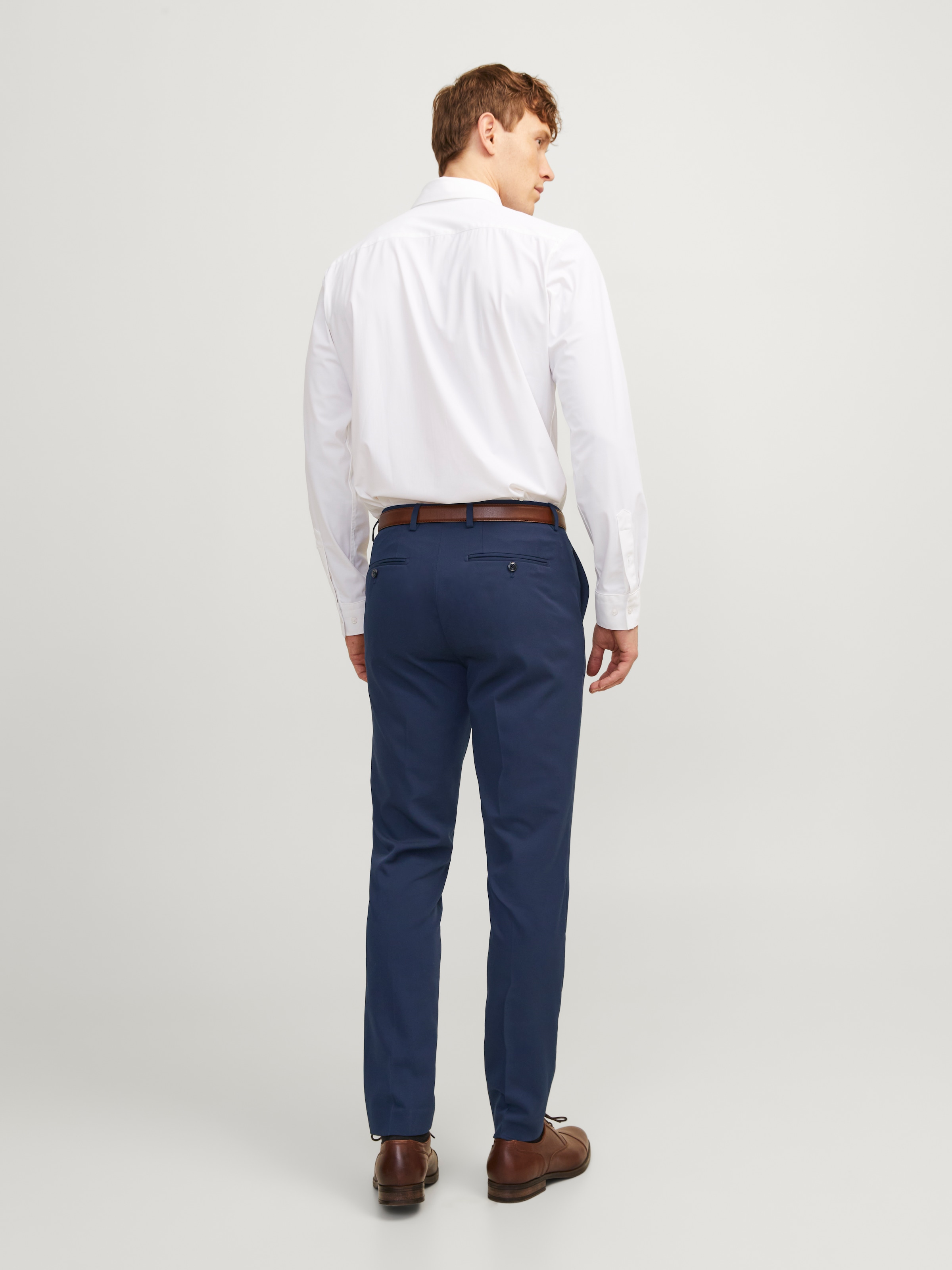 Jack & Jones »JPRFRANCO  Hose mit schmalem Bein und cleanem Look«  meliert, modisch, slim fit, Kunstfaser