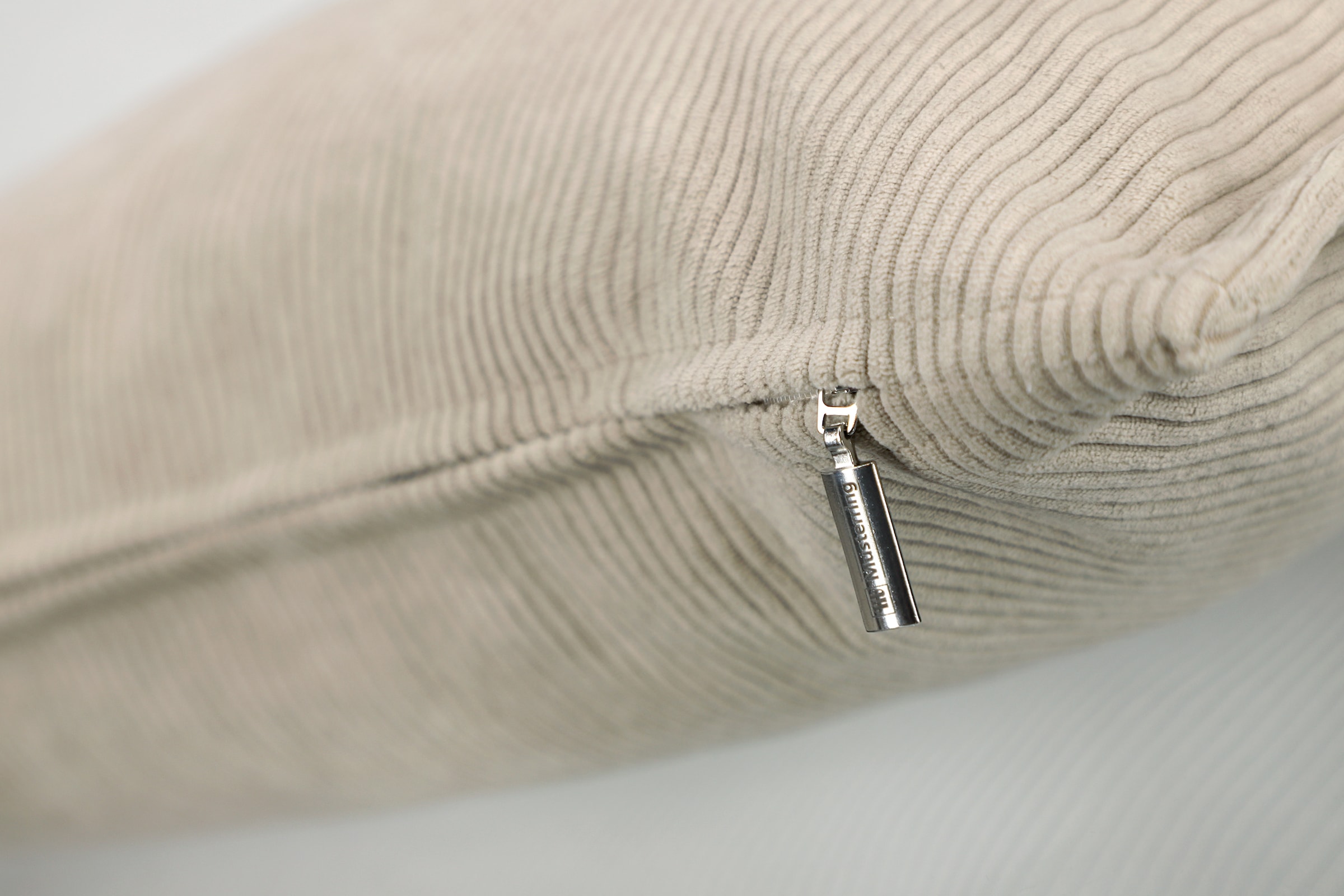 Musterring Coussin décoratif »Cord« aus recycelten Fasern