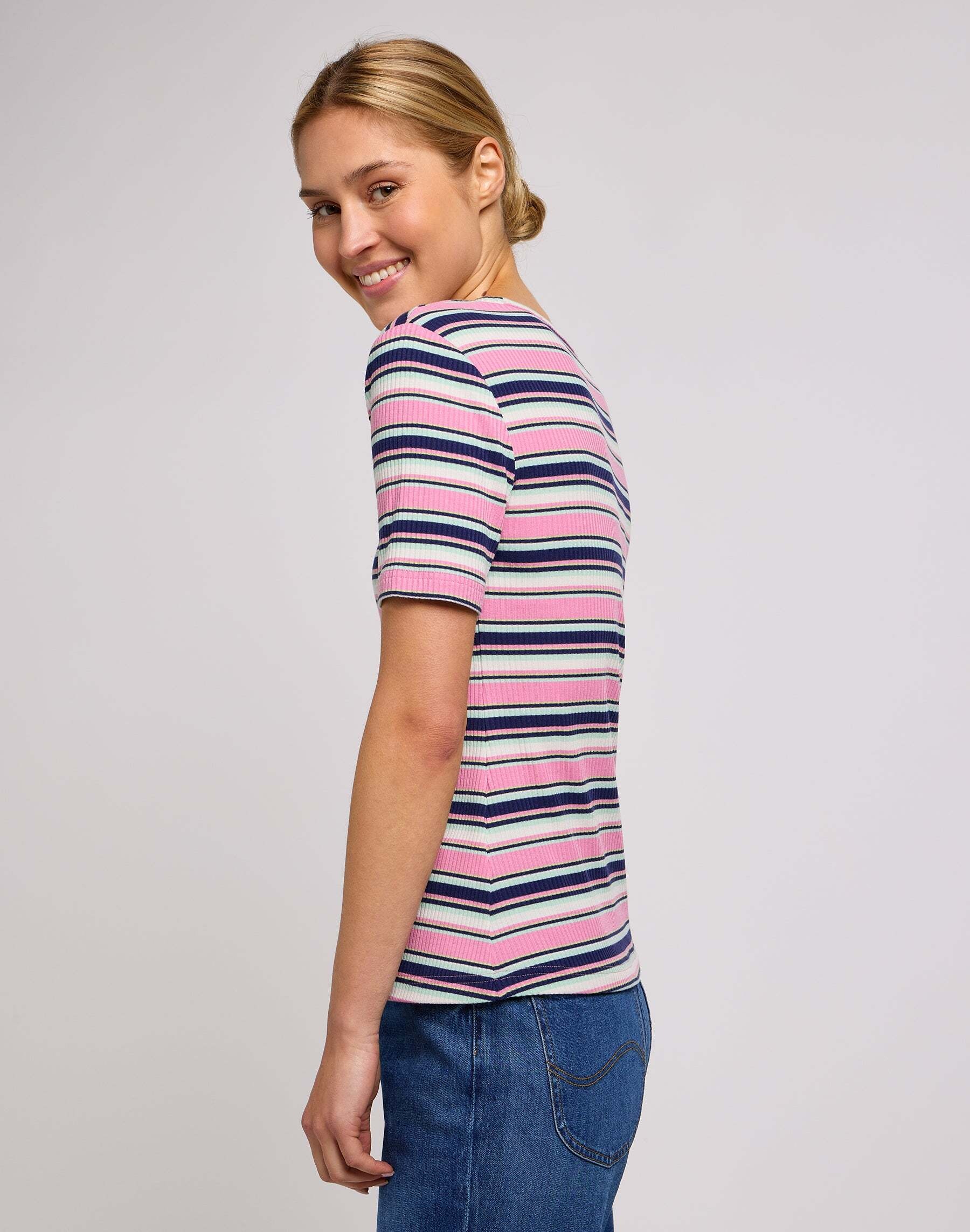 Lee® T-Shirt »LEE T-Shirts Elbow Sleeve Top«