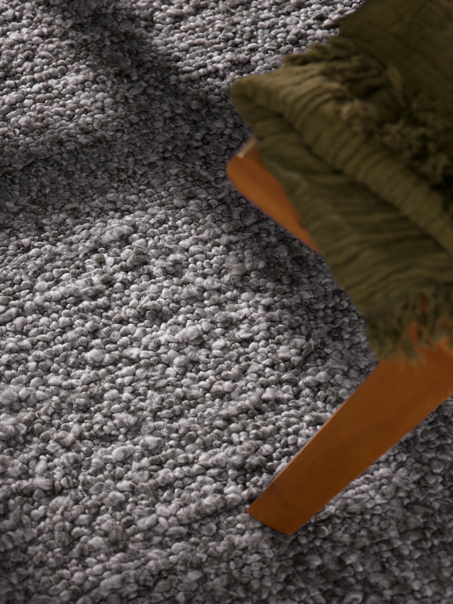 Ted Baker Teppich »Soft Bouclé Portobello , auch als Läufer« rechteckig 10 mm Höhe Woll-Optik, Bouclé Meliert, Wohnzimmer, Esszimmer, Schlafzimmer, Flur