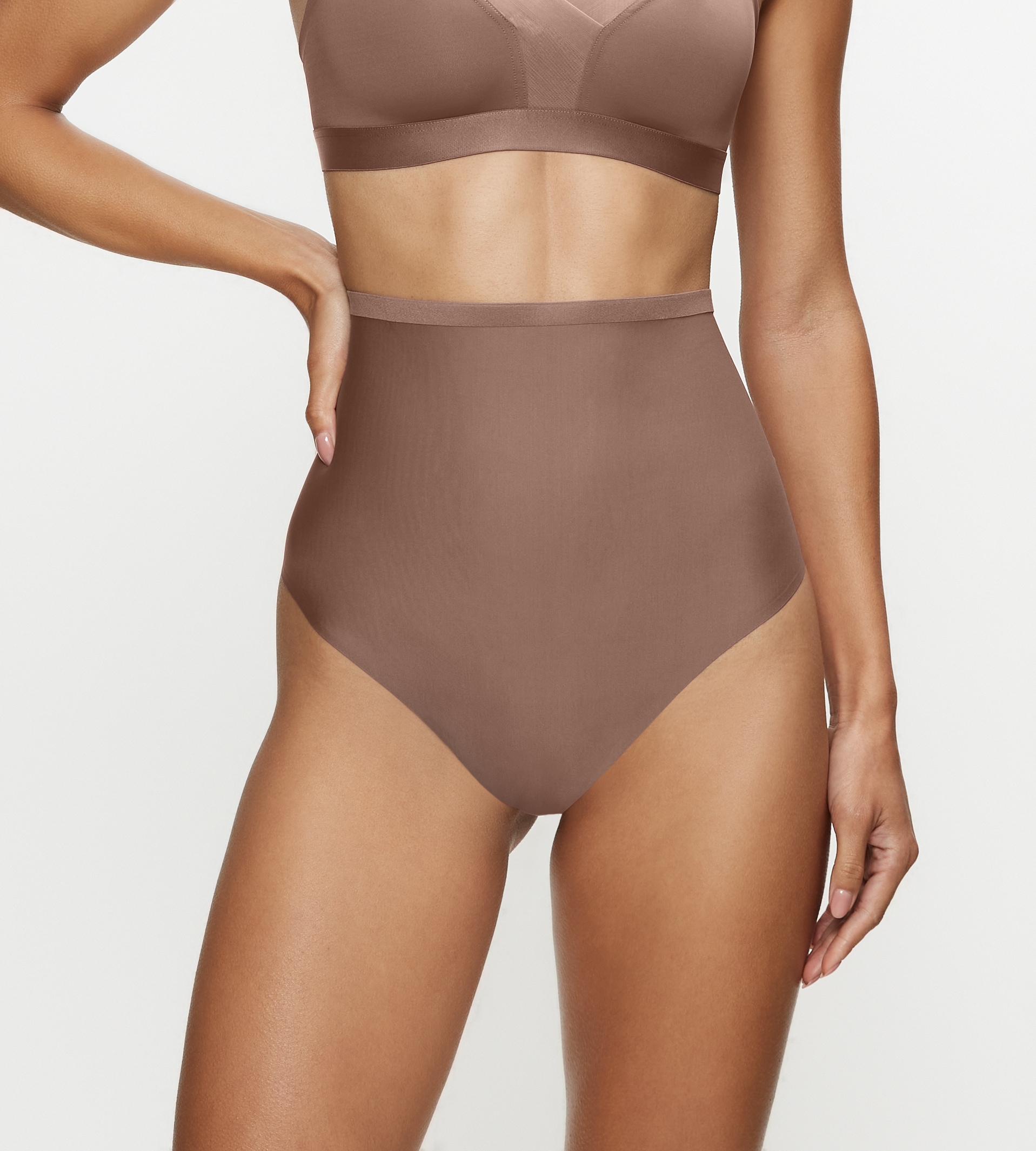 Slip »Shape Smart Highwaist String«, Mesh-Einsätze