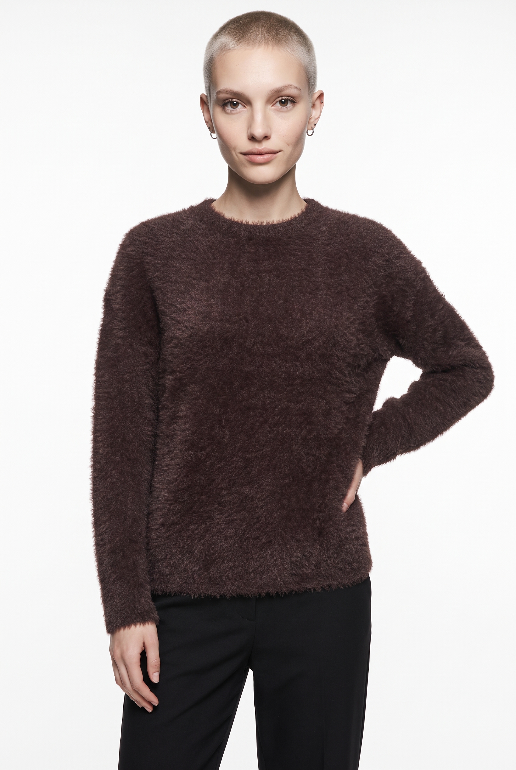 Image of JDY Strickpullover "JDYPRIME JAYLA L/S ON PULLOVER KNT" Materialmix