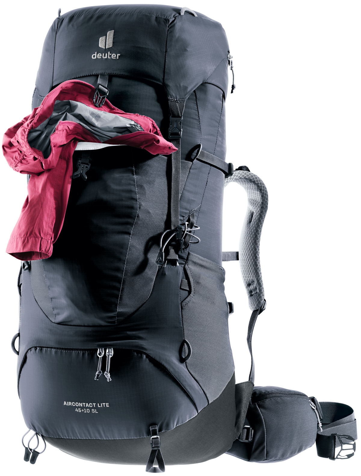 deuter Sac à dos de trekking »Aircontact Lite 45 + 10 SL« volume de 55 litres, avec système dorsal Aircontact