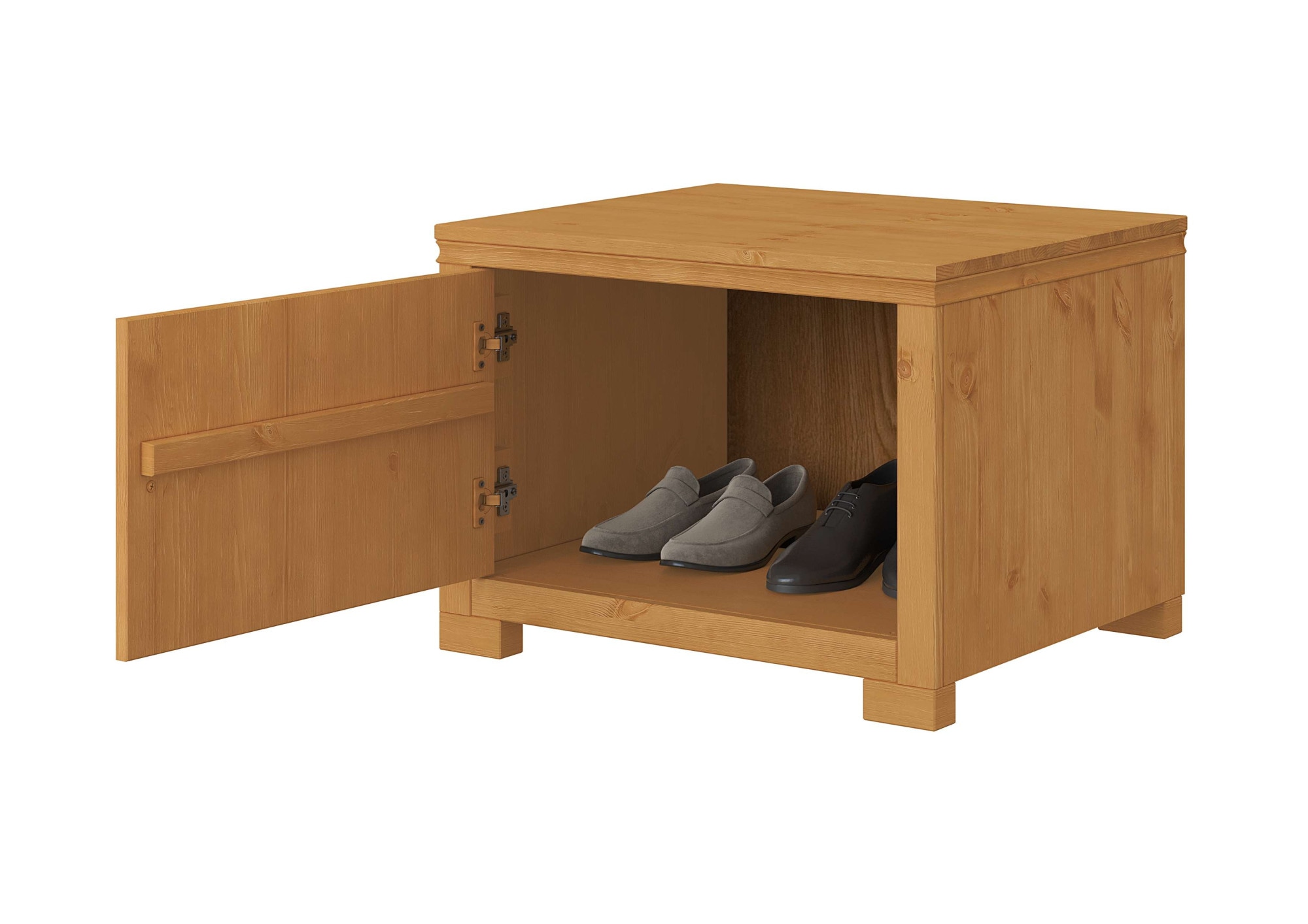 GOODproduct Beistellschrank »Gotland, Schrankmodulsystem, einzeln oder mit der Serie kombinierbar« H/B/T ca. 60/60/52 oder ca. 44/60/52,  massive Kiefer, variabel einsetzbar, auch für Dachschrägen
