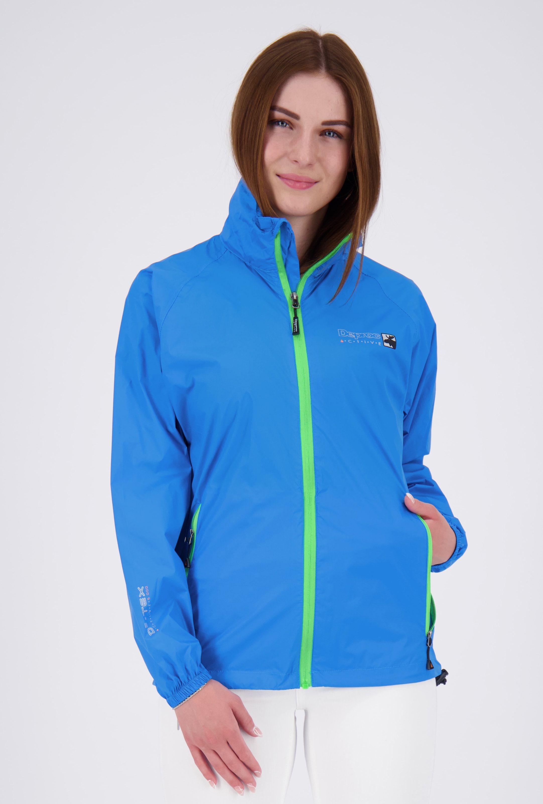 DEPROC Active Veste de pluie »ROBSON WMN II« également disponible en grandes tailles