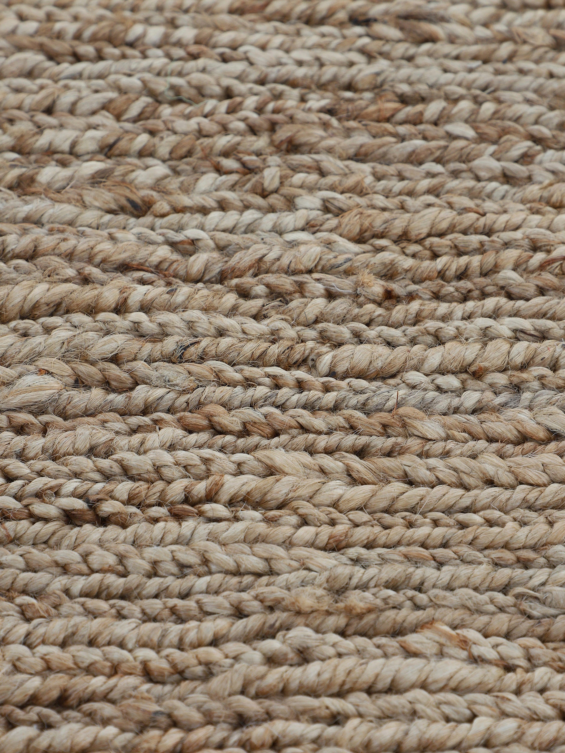 carpetfine Teppich »Nala Juteteppich Naturfaser«, rechteckig, 9 mm Höhe, wendbar, aus 100% Jute, in vielen Grössen und Formen, quadratisch, rund