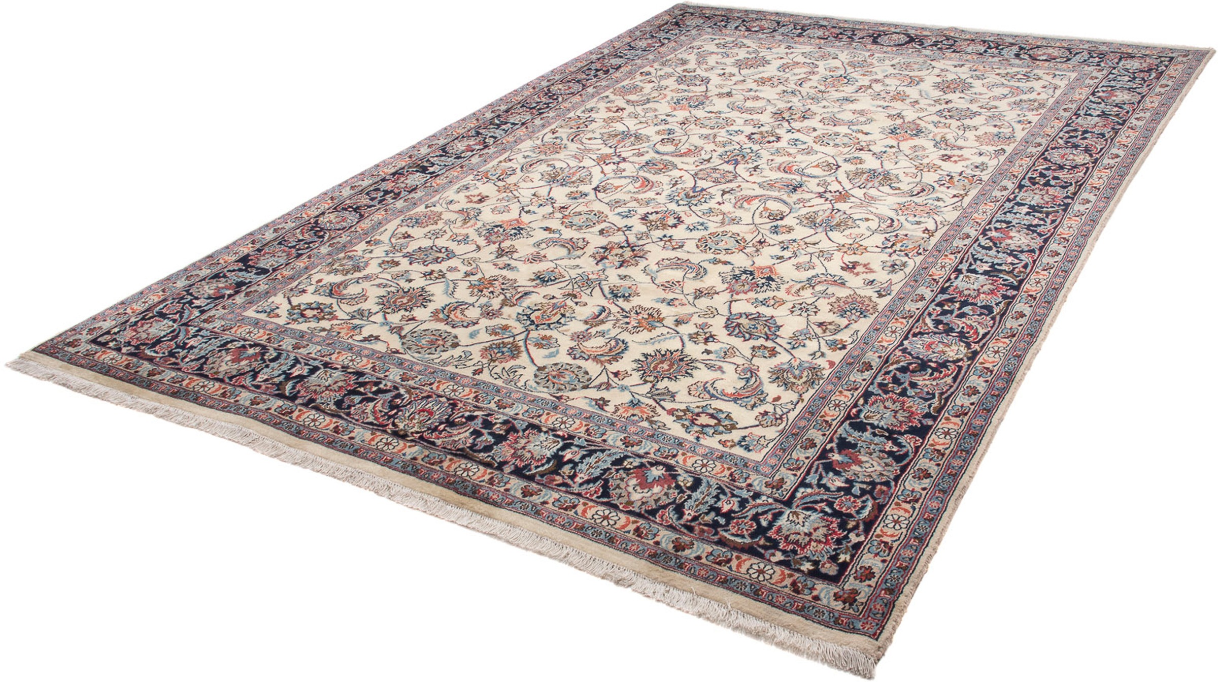 Image of morgenland Orientteppich »Perser - Classic - 297 x 202 cm - beige«, rechteckig, 10 mm Höhe, Wohnzimmer, Handgeknüpft, Einzelstück mit Zertifikat bei Ackermann Versand Schweiz