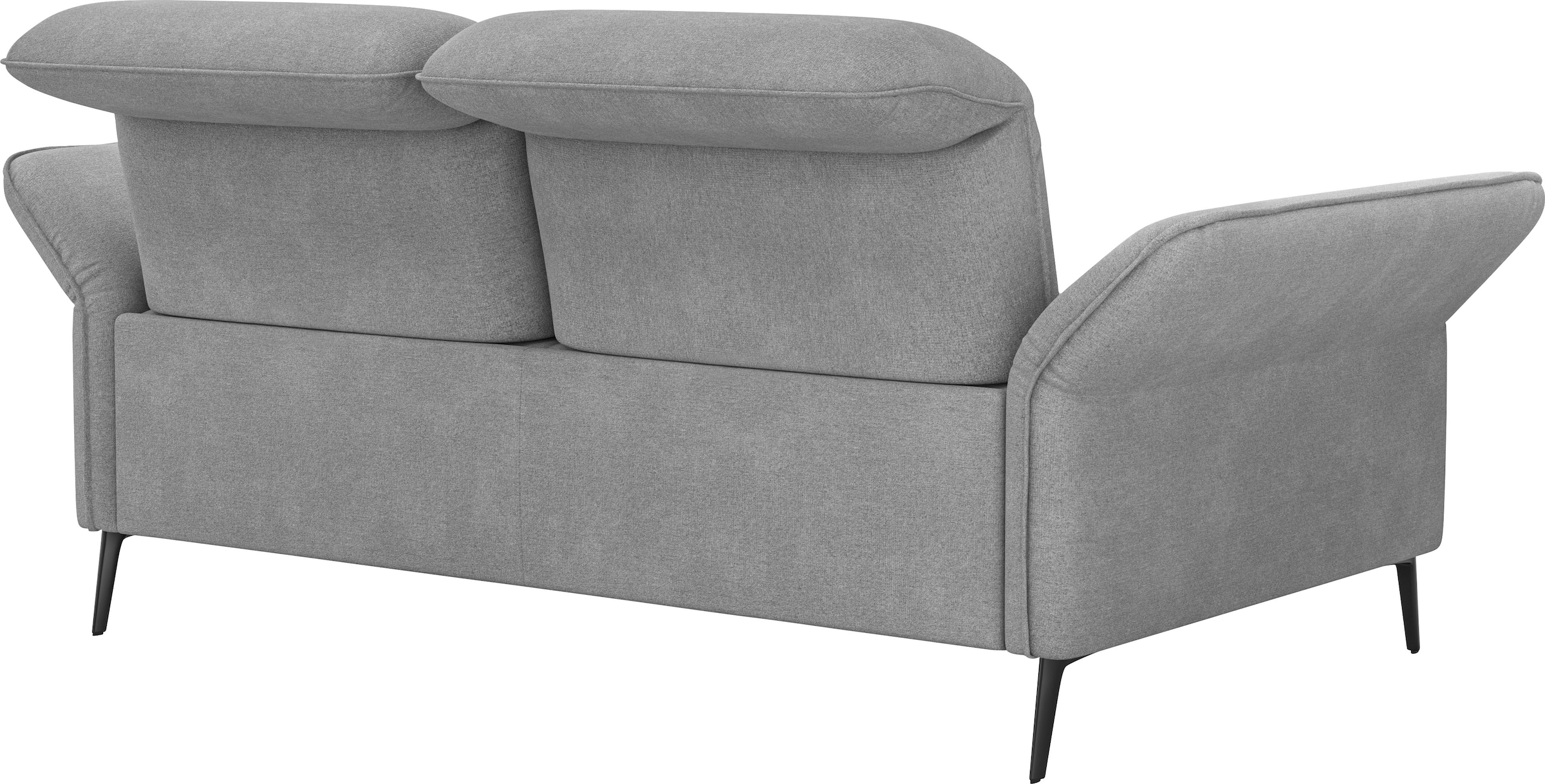 sit&more 3-Sitzer »Emely, inkl. Sitztiefenverstellung«, wahlweise mit Bettfunktion, Kopf- & Armteilverstellung