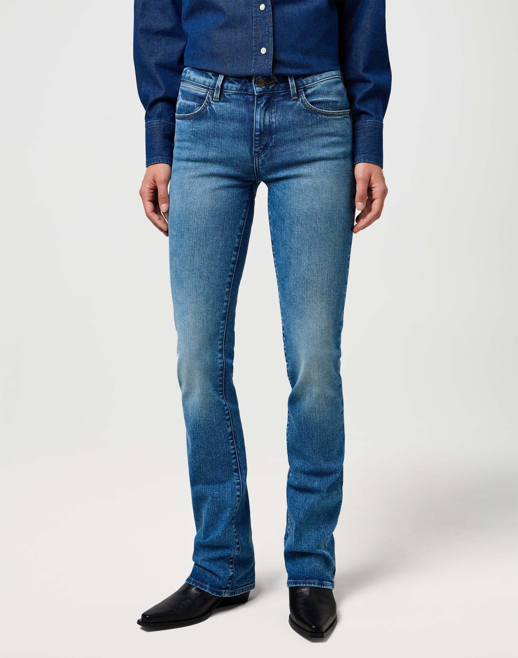 Image of Wrangler Bootcut-Jeans "WRANGLER Jeans Bootcut"