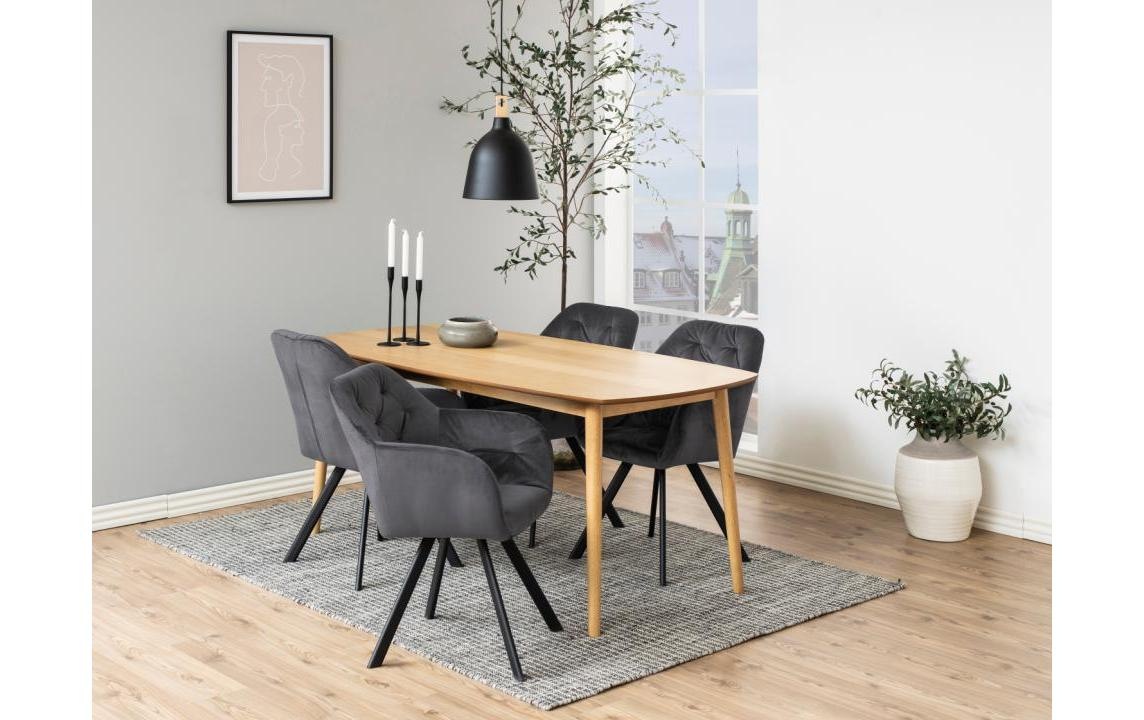 AC Design Chaise »Lola Dunkelgrau« ()