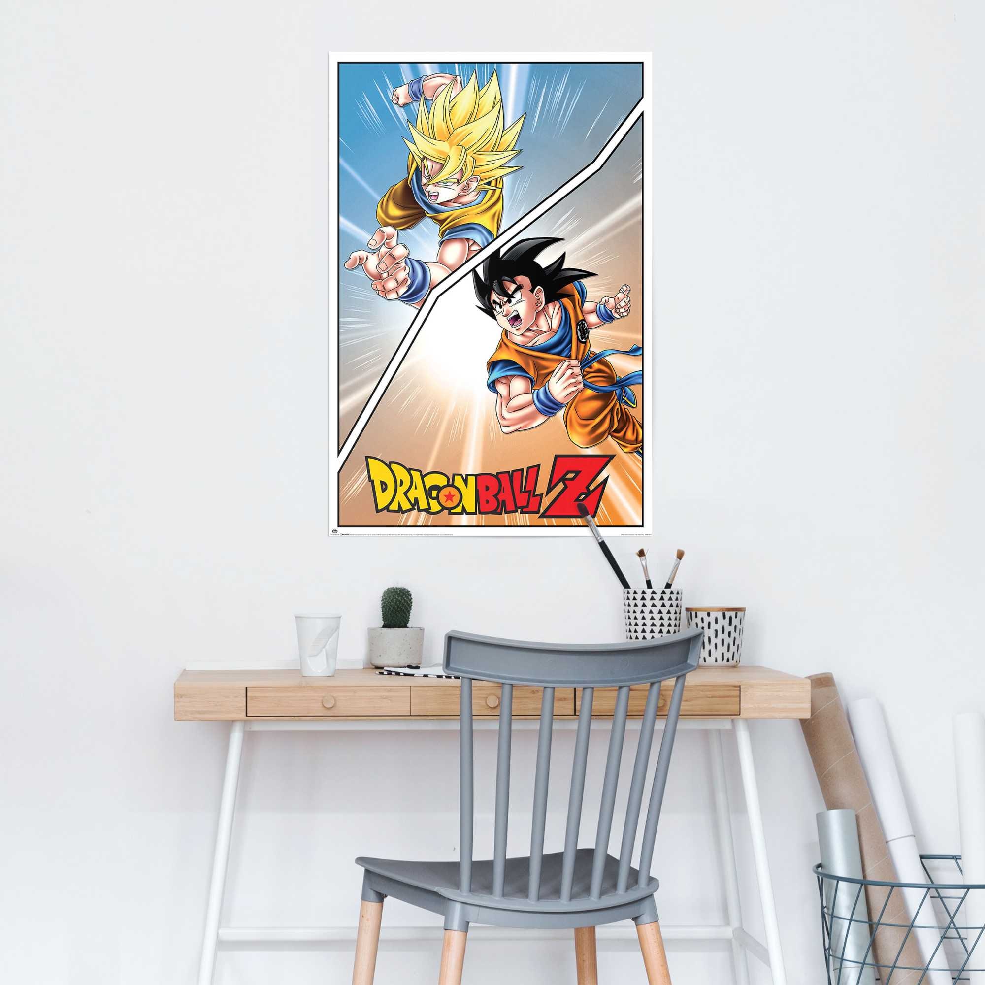 Image of Reinders Poster "Dragonball Z - Special Goku" 1 Stk. tlg. Teenager Zimmer - Bilderdruckpapier - Cartoons & Charaktere 61x91,5 cm