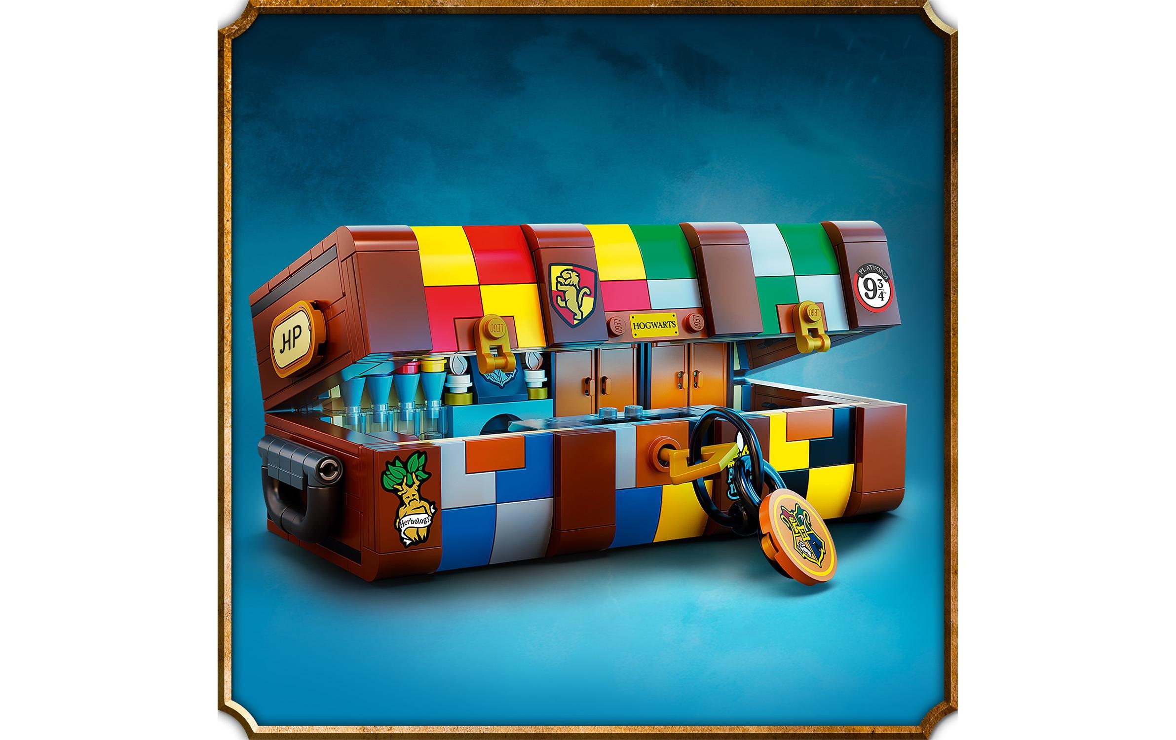 LEGO® Spielbausteine »Potter Hogwarts Zauberkasten«, (603 St.)