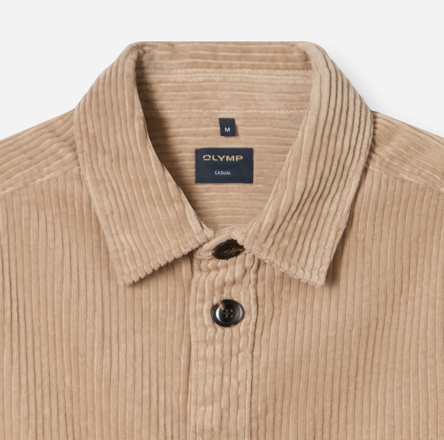 OLYMP Veste chemise Die perfekte Kombination aus Hemd und Jacke für jeden Anlass, aus Cord