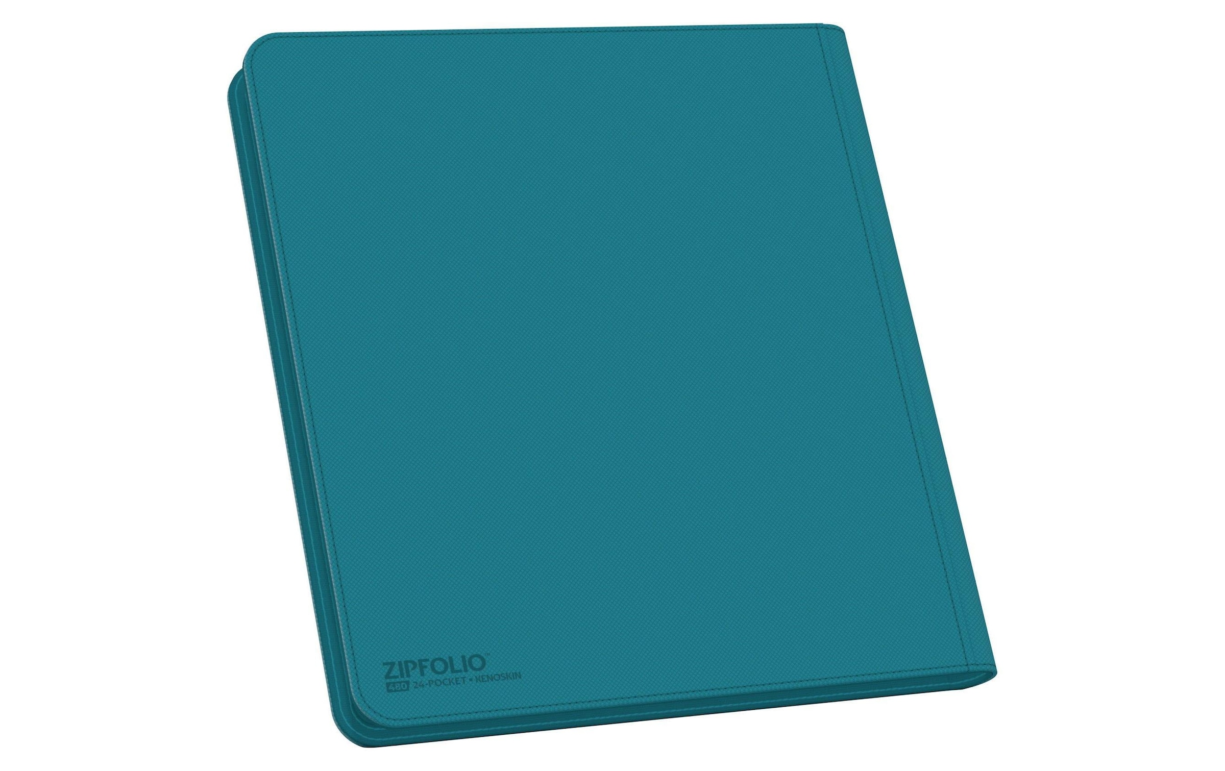   Sammelkarte »QuadRow ZipFolio 480 24-Pocket, petrolblau«
