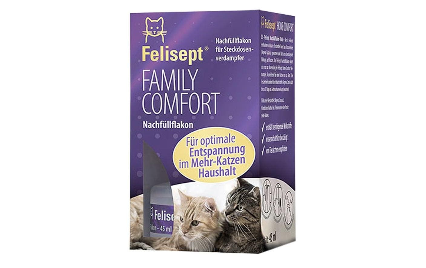 Image of Diffuser "Felisept Wohlbefinden Family Comfort 45 ml" 0,45 l Wassertank