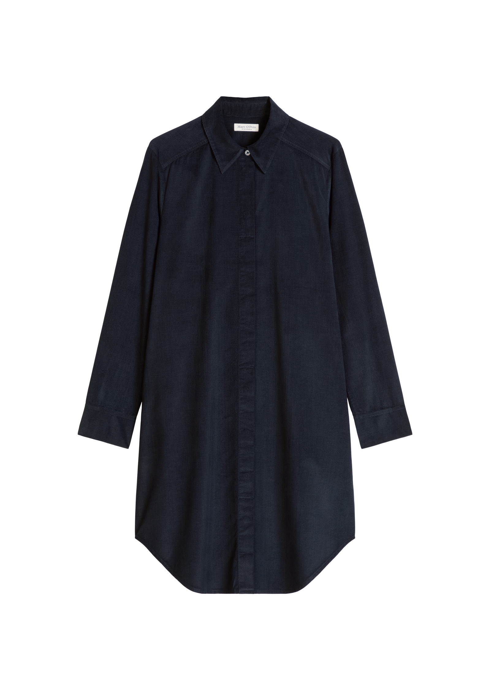 Marc O'Polo Robe chemisier Poches pour les mains en velours côtelé doux