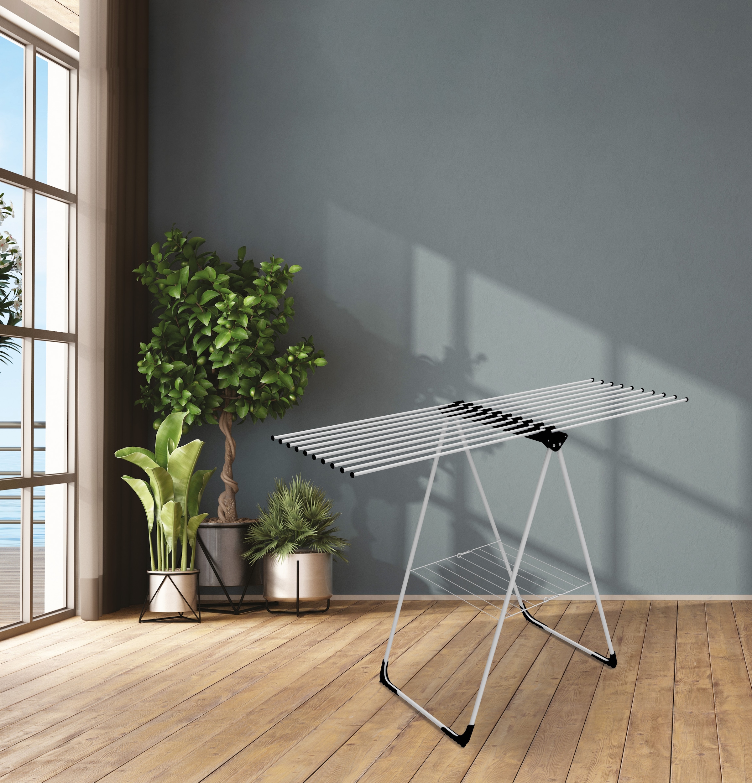 Bischof Séchoir à linge »Speed-Line« Rahmenlos, zum schnellen und einfachem Aufhängen von Wäsche