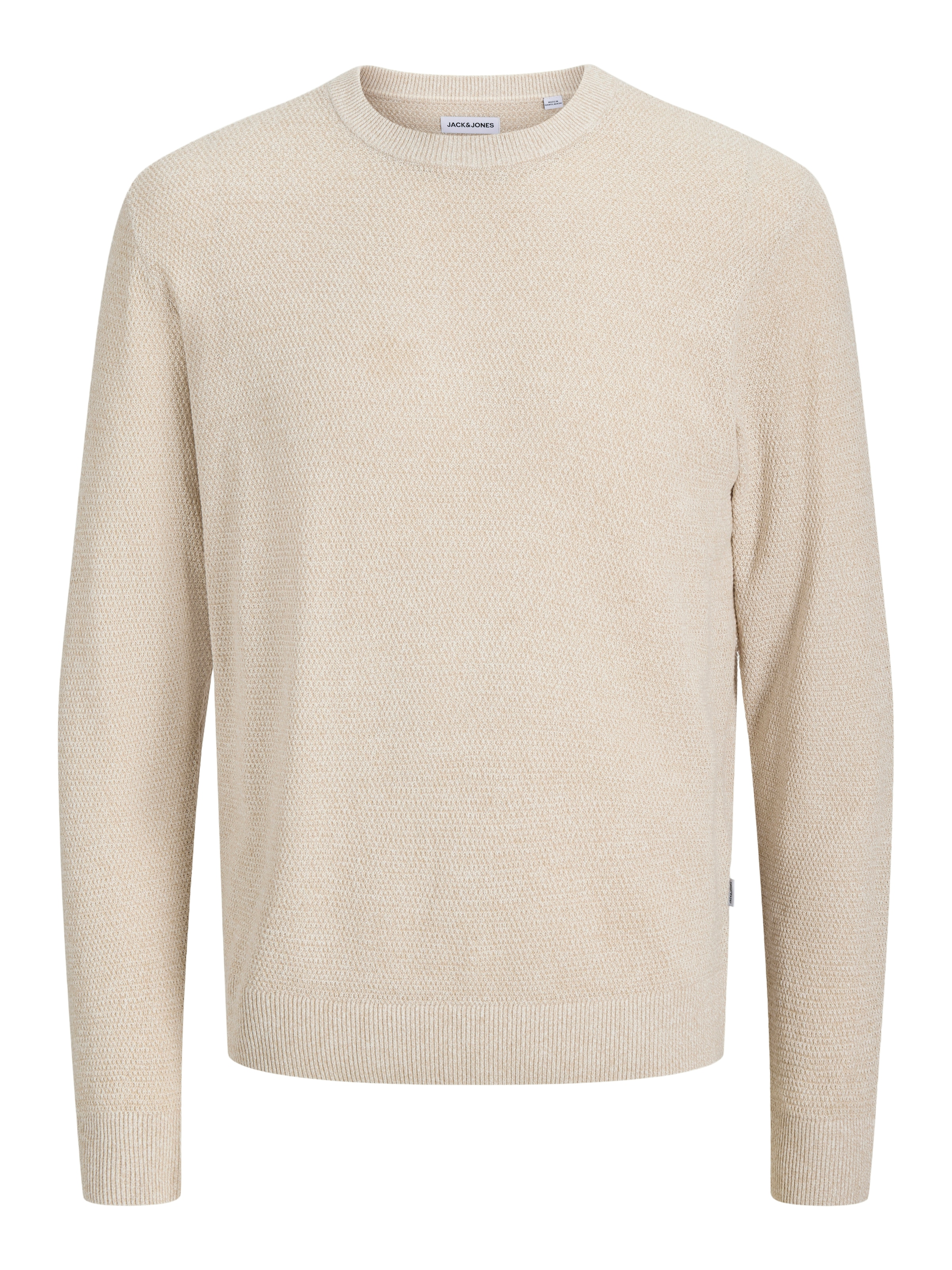 Jack & Jones Strickpullover »JJERYDER KNIT CREW NECK NOOS« Baumwolle, regular fit