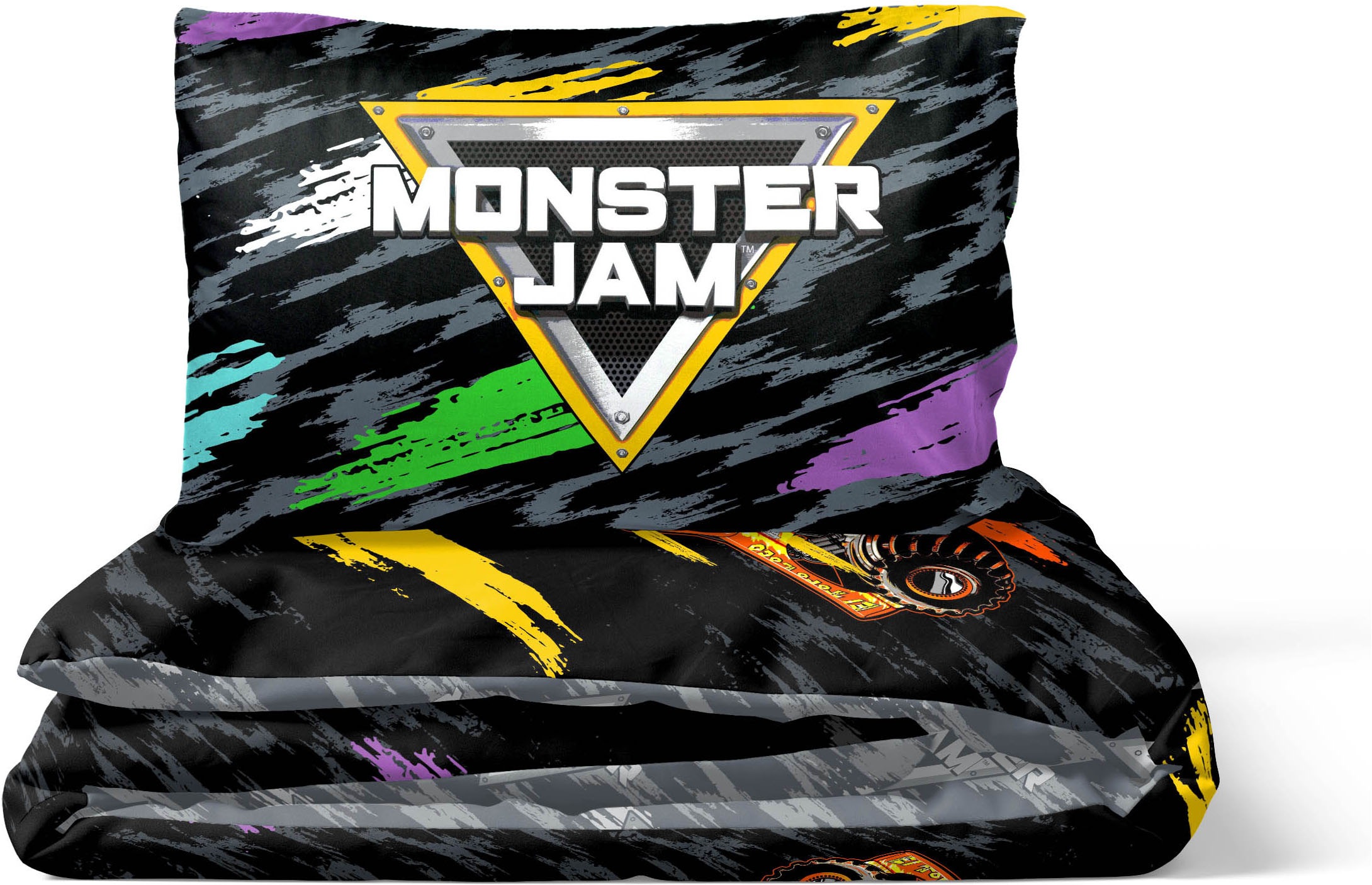   Bettwäsche »Monster Jam Streaks & Colors« 2