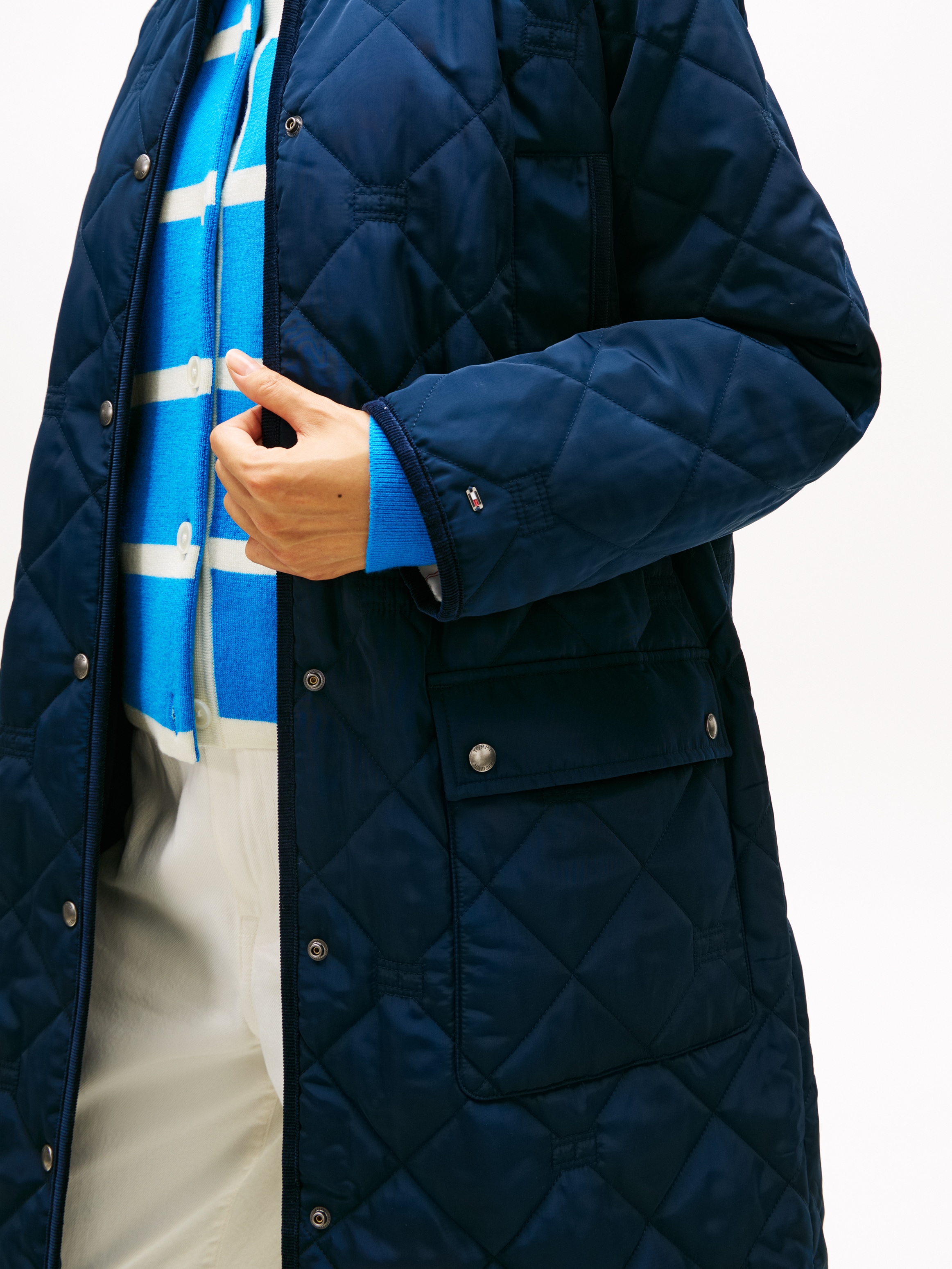 Tommy Hilfiger Manteau matelassé »PADDED FLAG QUILTED COAT«