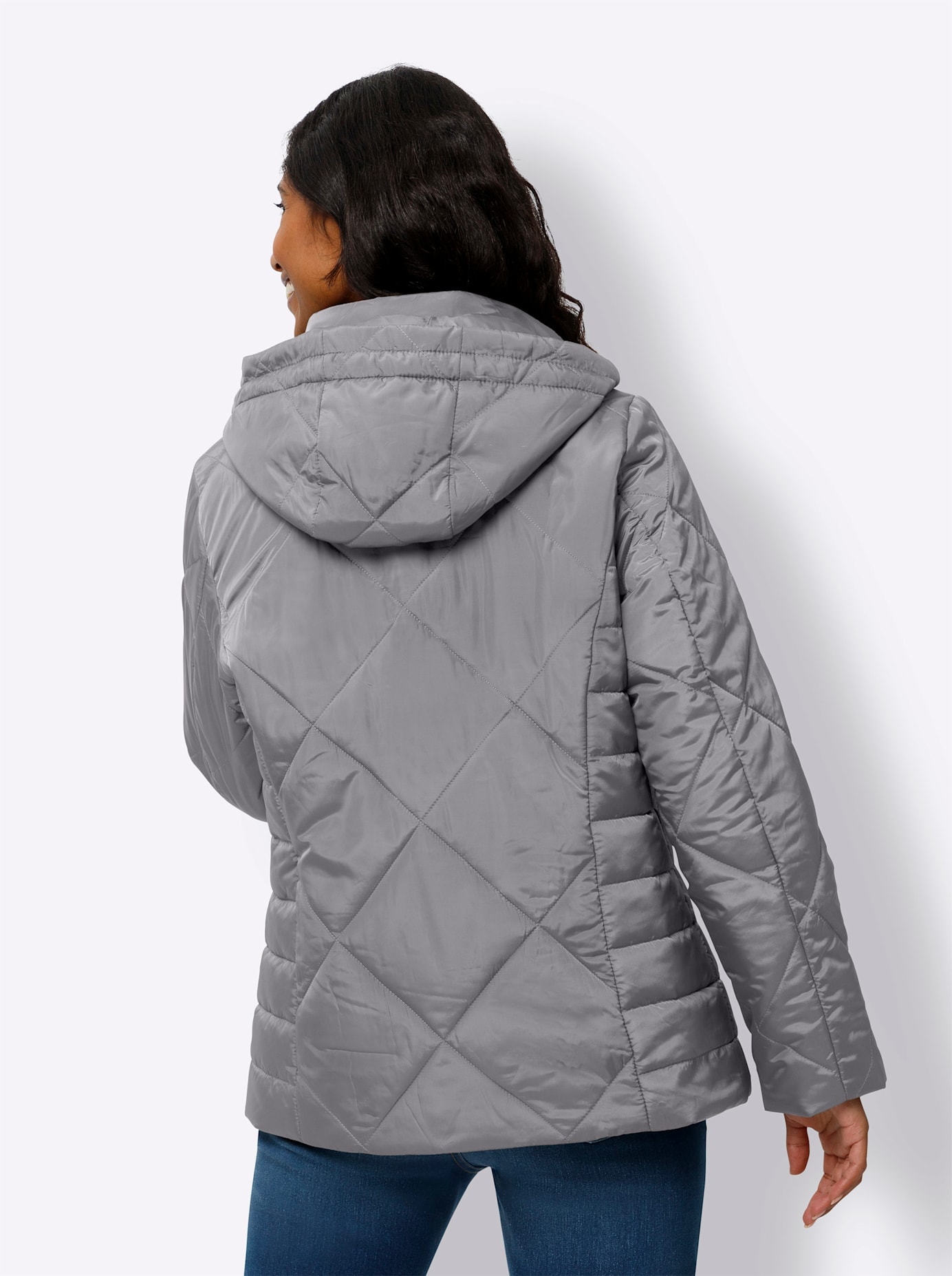 heine Steppjacke, mit Kapuze