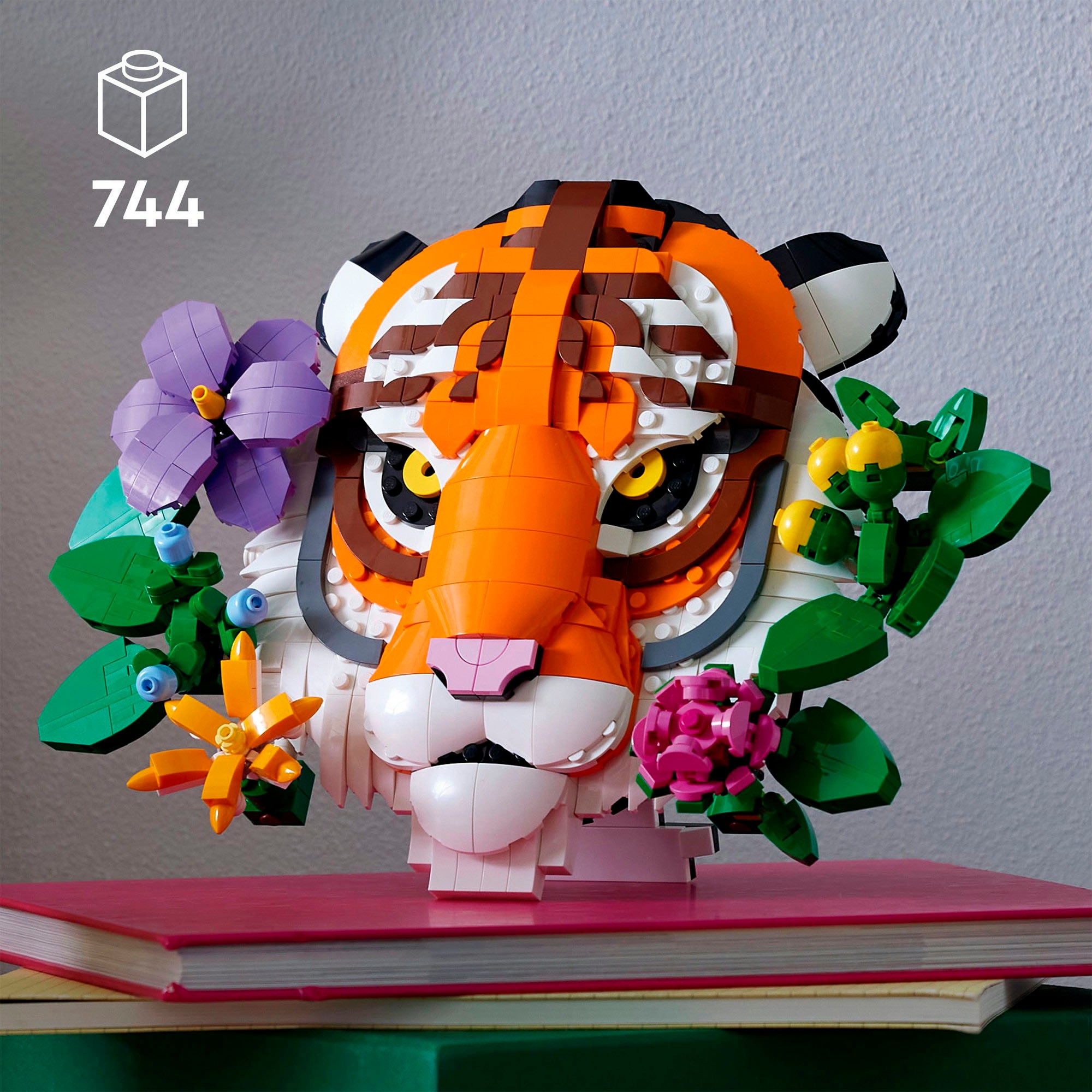 LEGO® Konstruktionsspielsteine »Fauna Collection - Tiger (31217), LEGO ART« Made in Europe